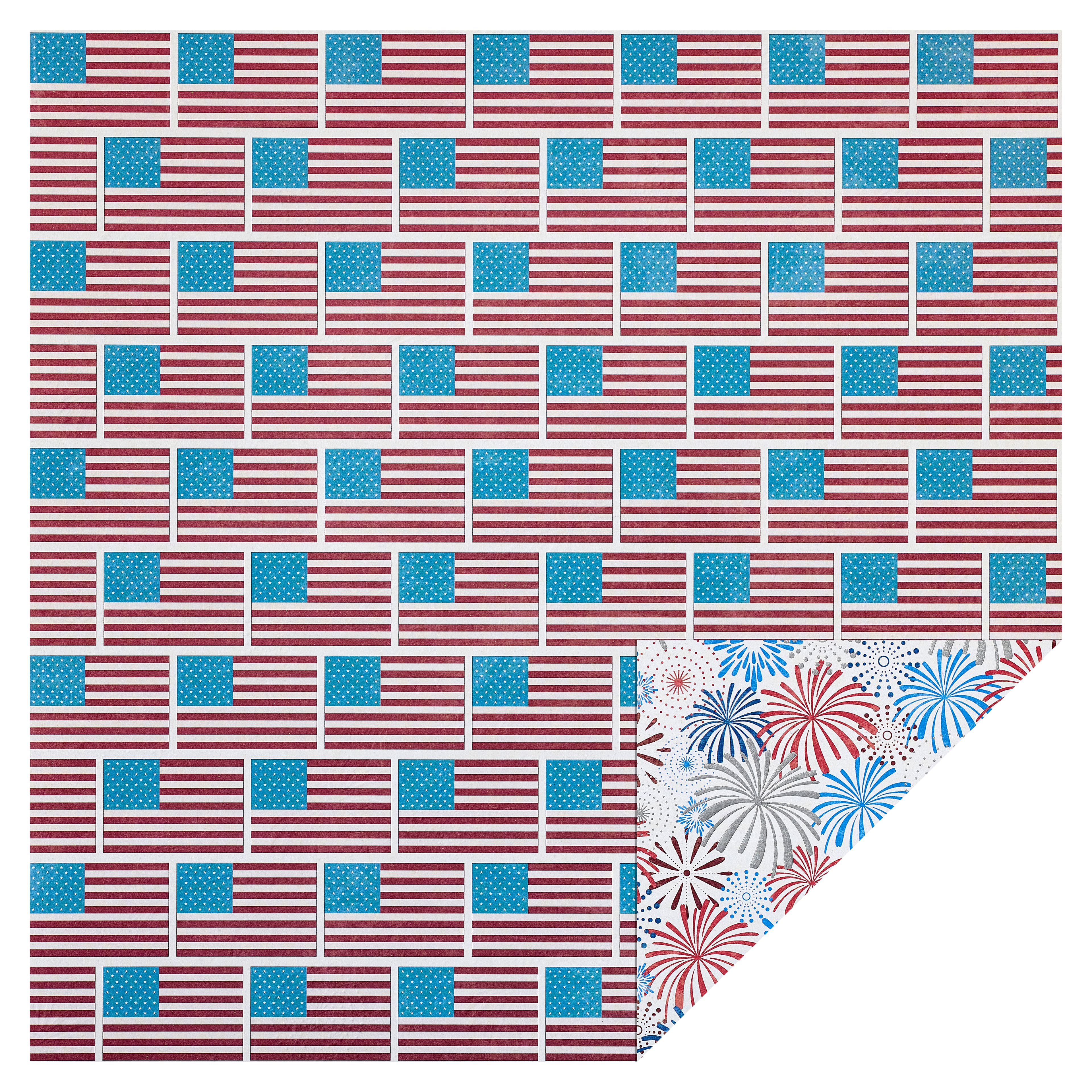 24 Pack: 4th of July Paper by Recollections™, 12" x 12"