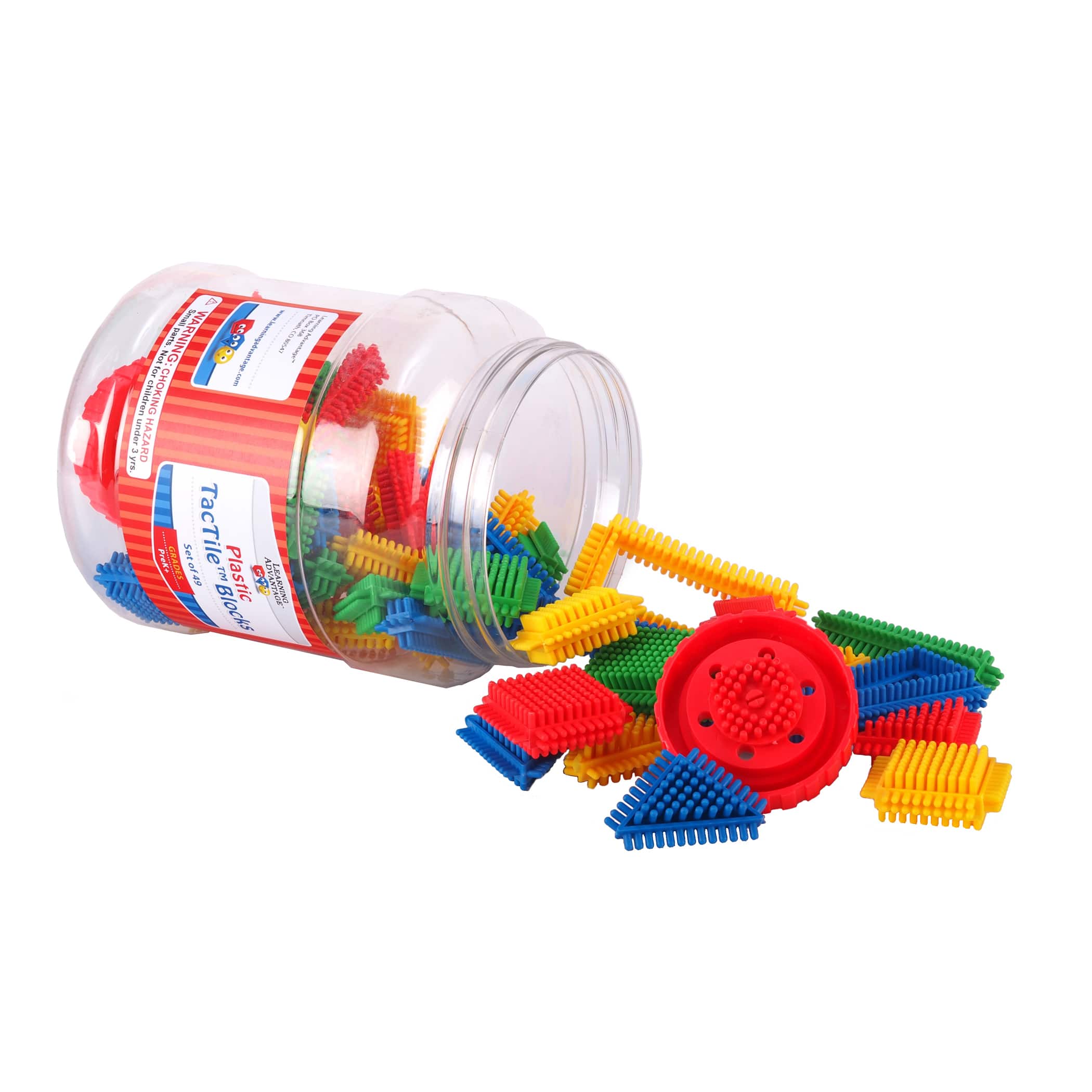 TacTile™ Blocks, 49 Pieces
