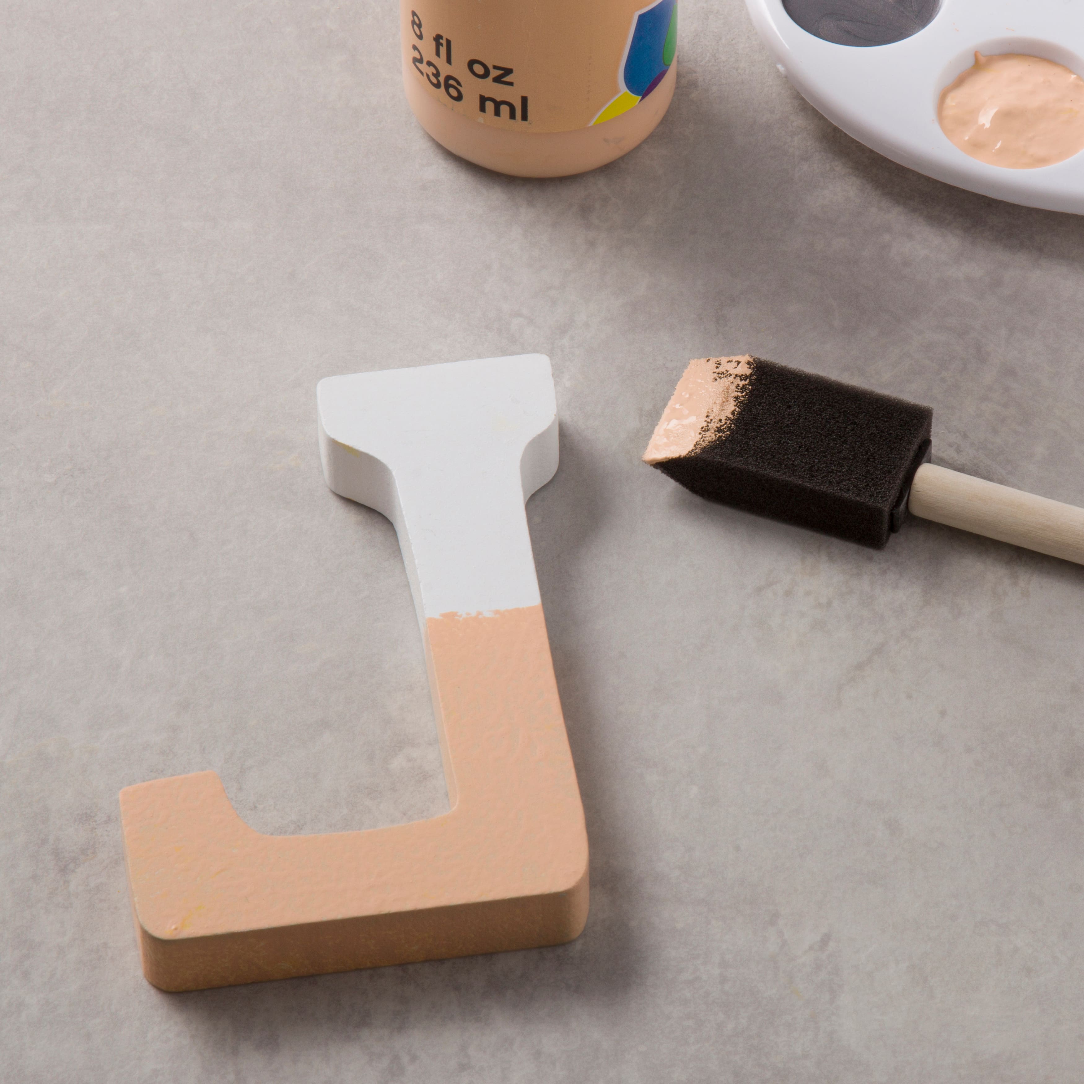 12 Pack: 4.75" White Wood Letter by Make Market®