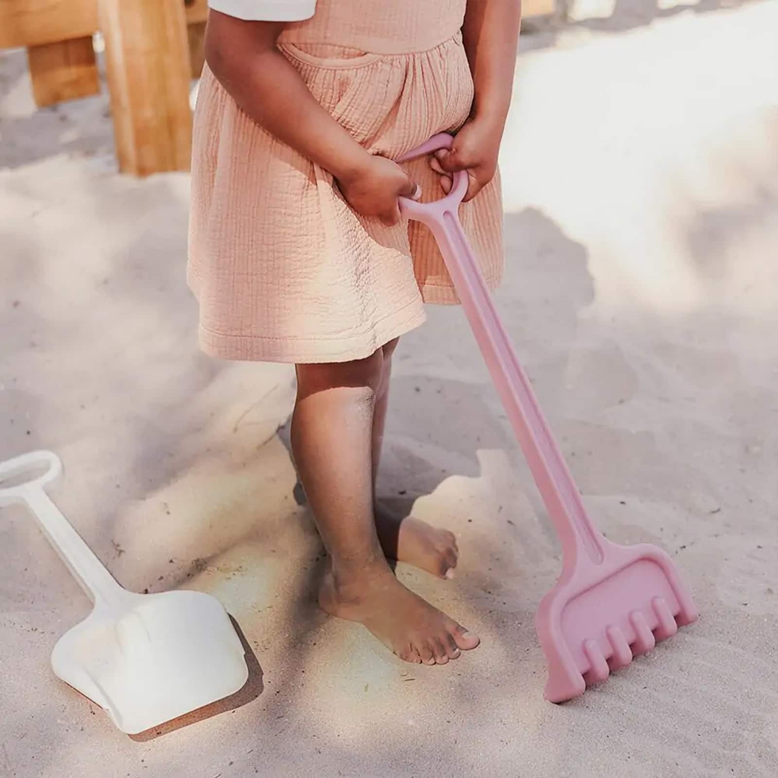 Miniland 50cm ECO Rake & Spade Sand Set