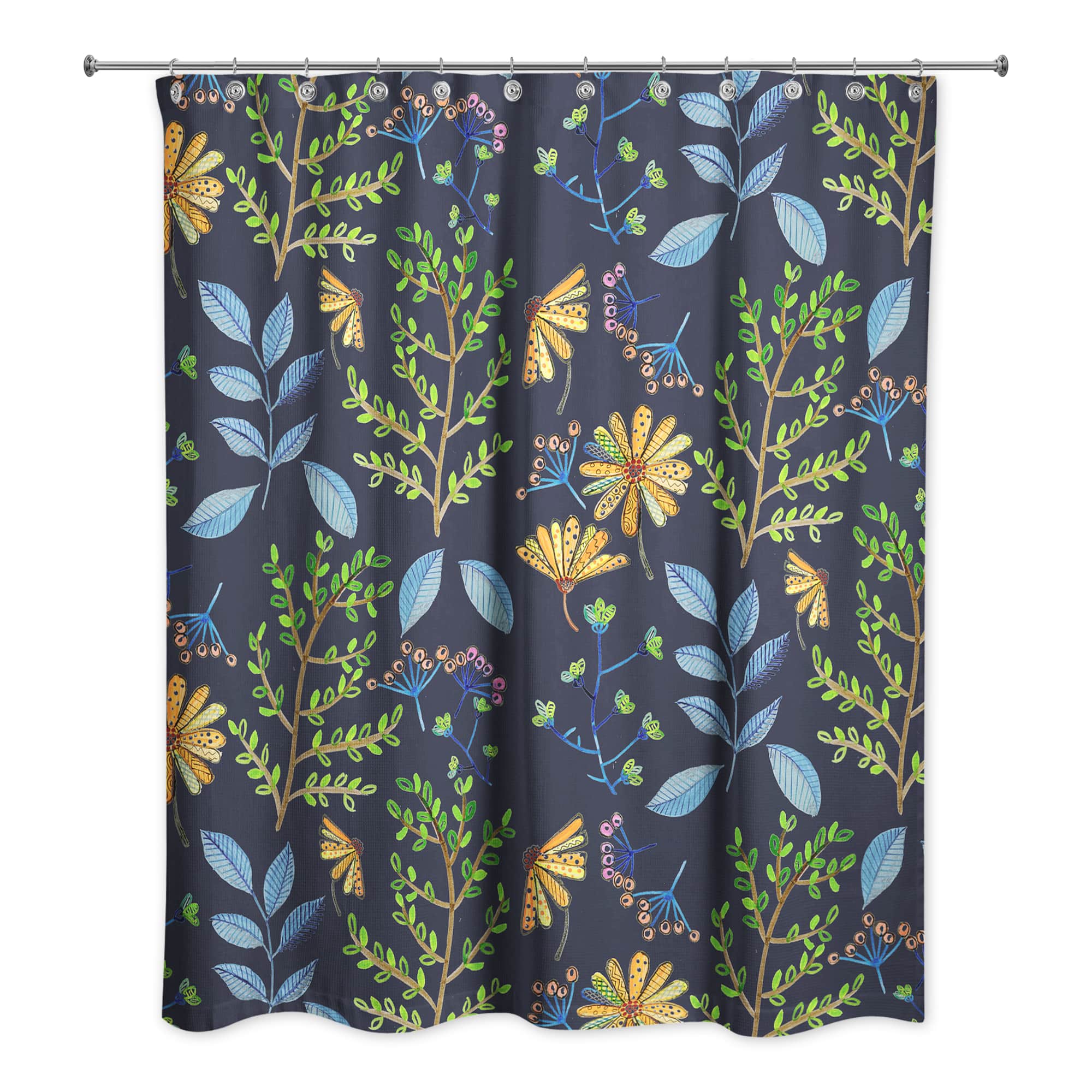Spring Flowers Shower Curtain