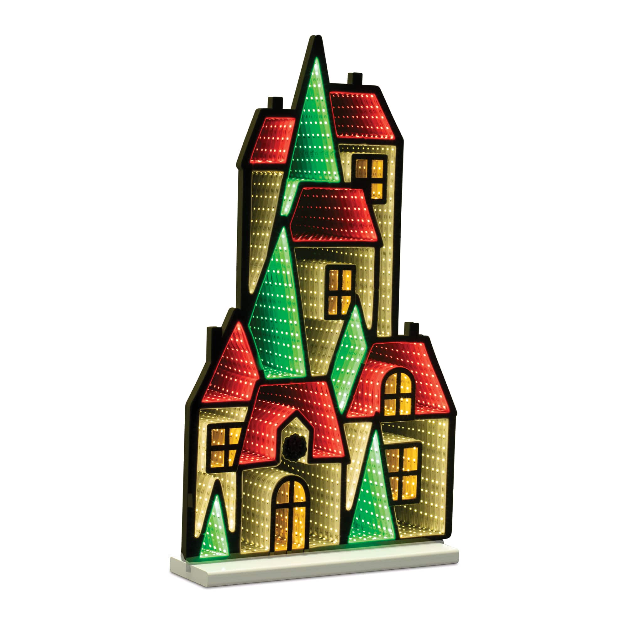 28" Winter Village EkkoLight Display