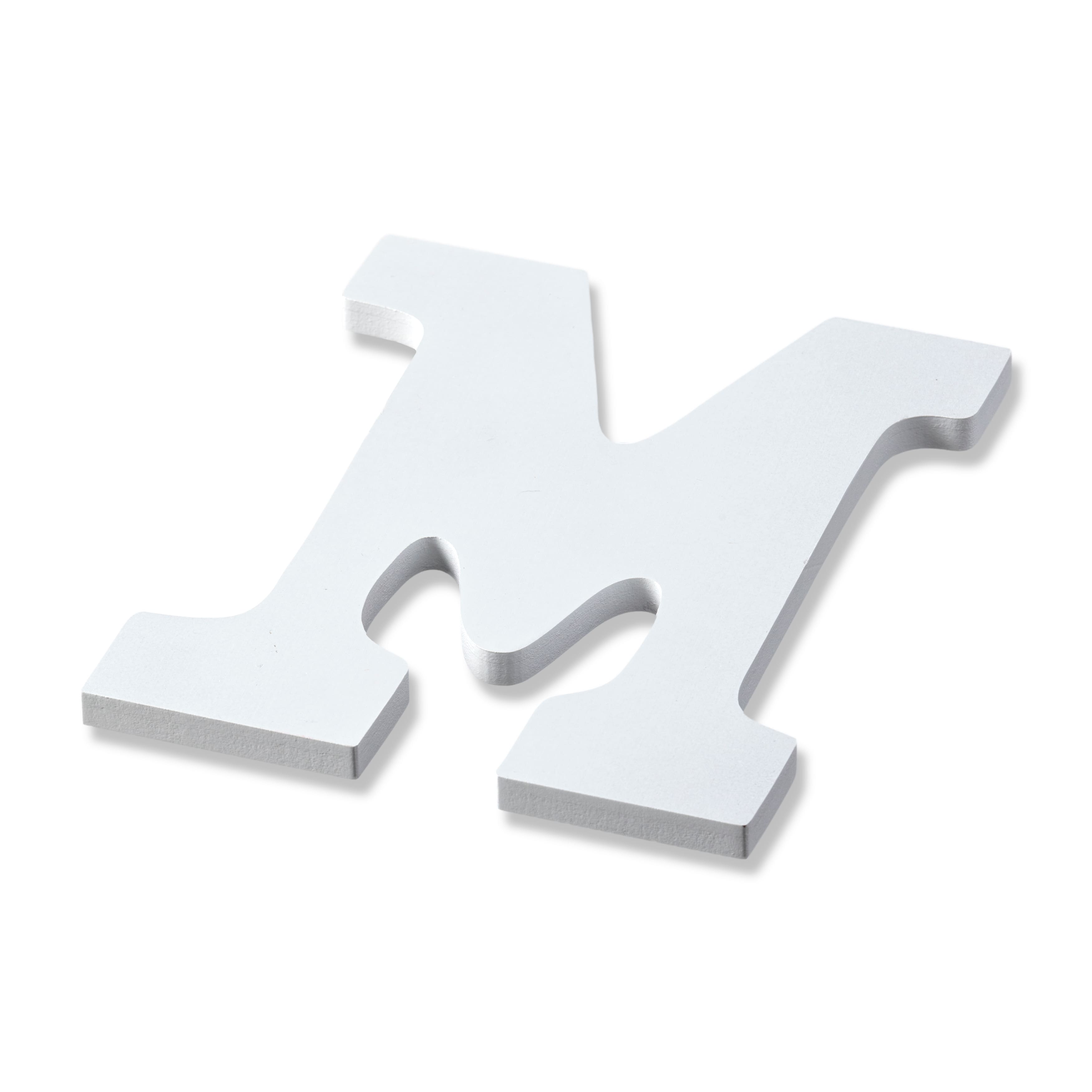 6 Pack: 9" White MDF Whimsy Letter by Make Market®