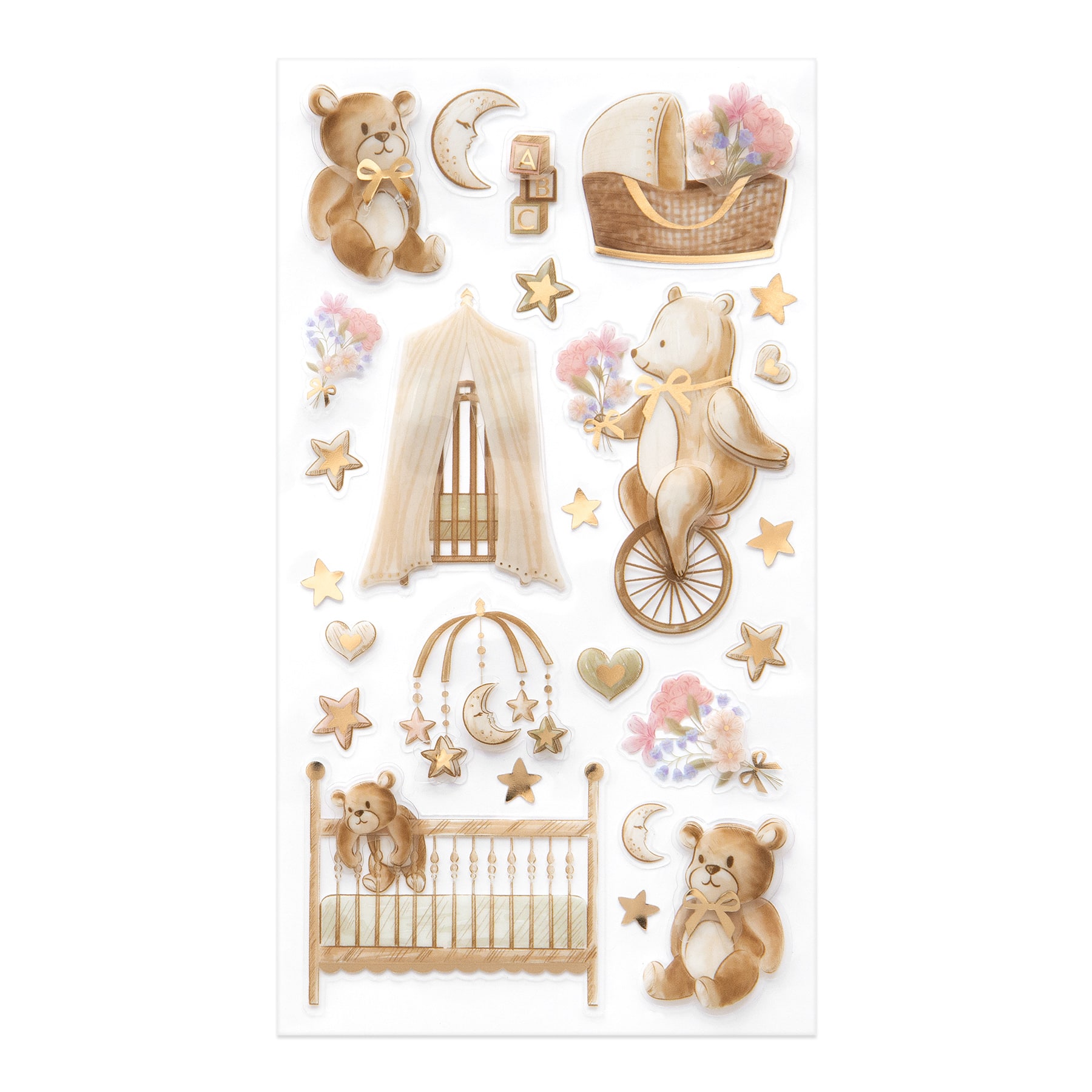 Neutral Baby 3D Stickers by Recollections™
