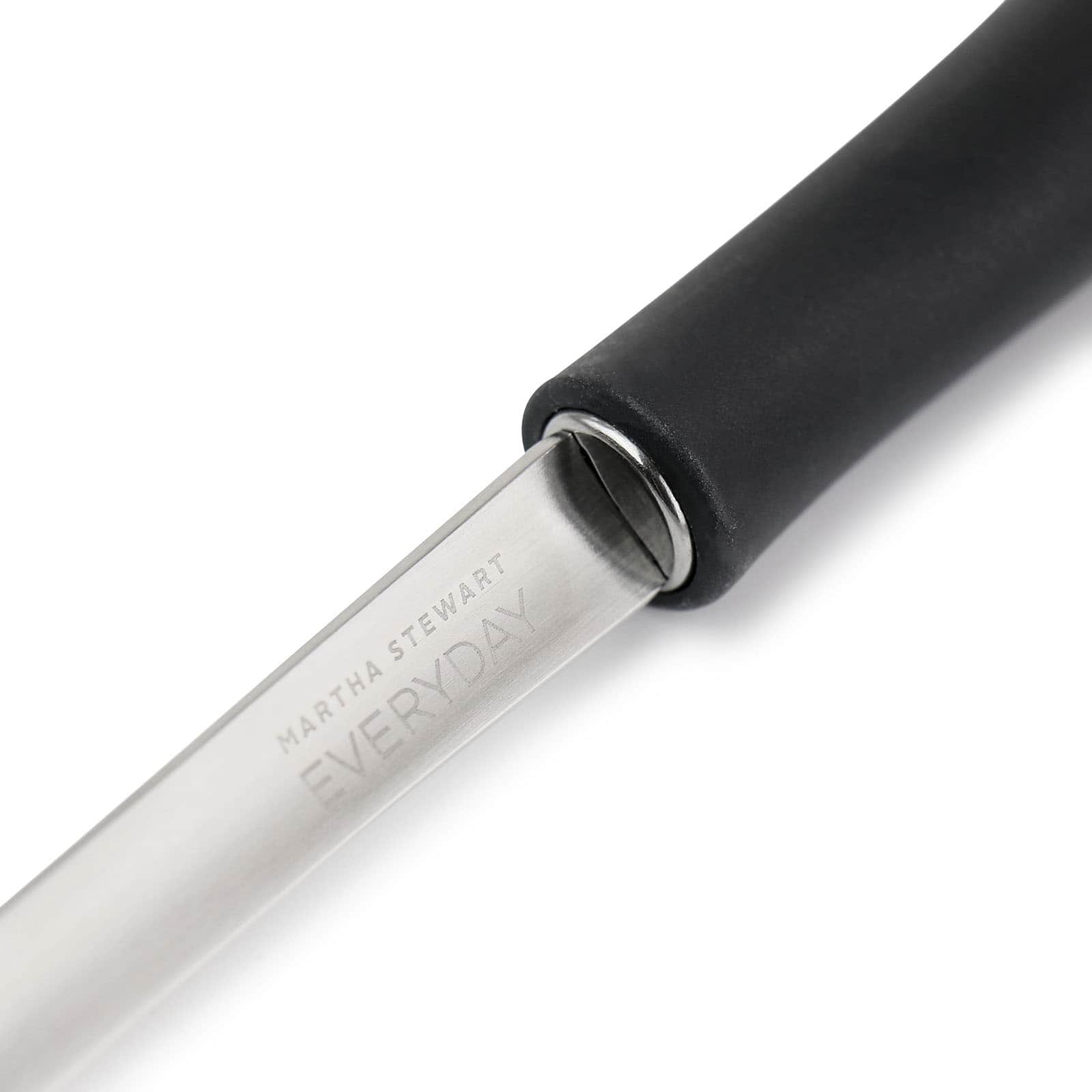 Martha Stewart Everyday Gray Stainless Steel Slotted Turner