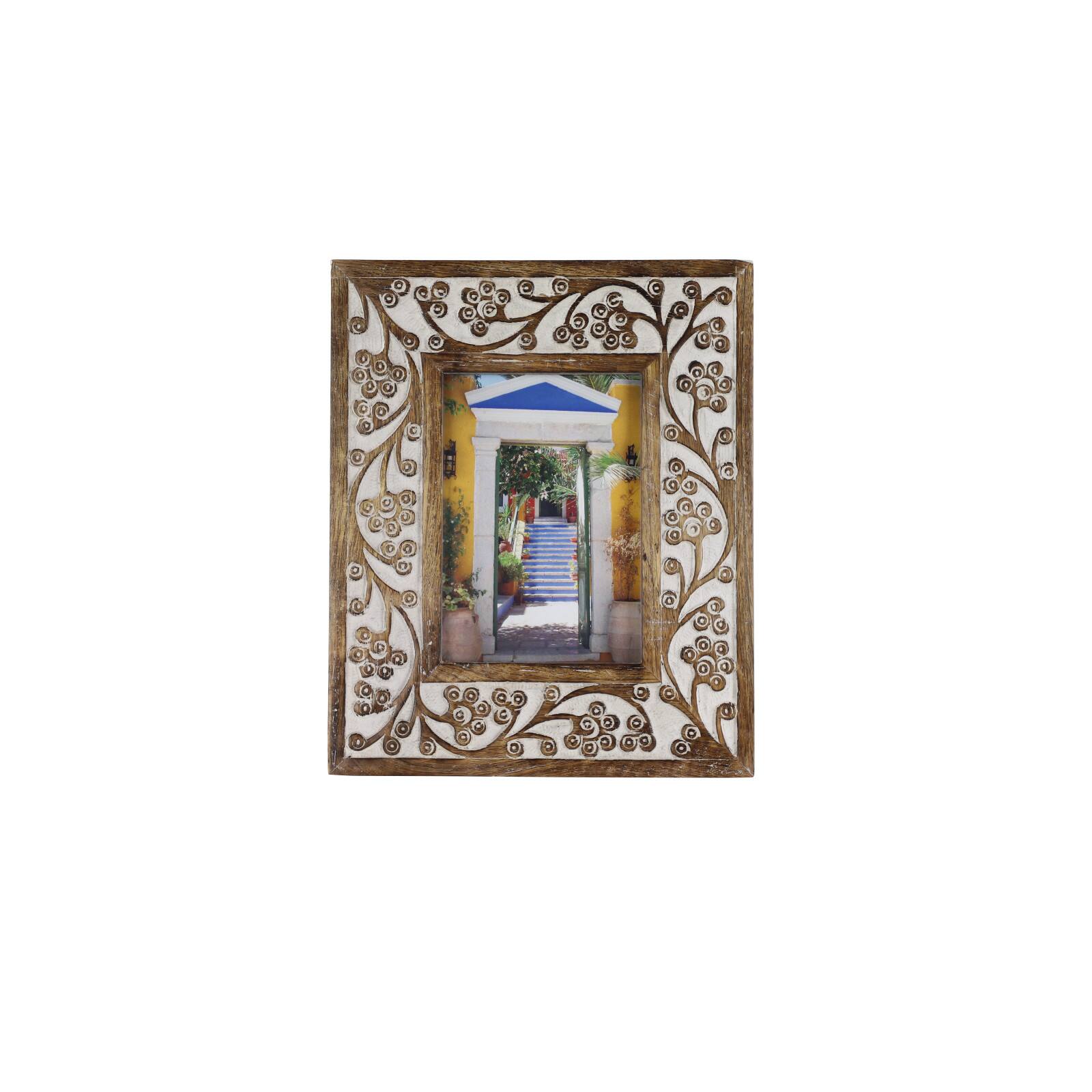 2 Pack Brown Mango Wood Natural 9" x 11" Frame