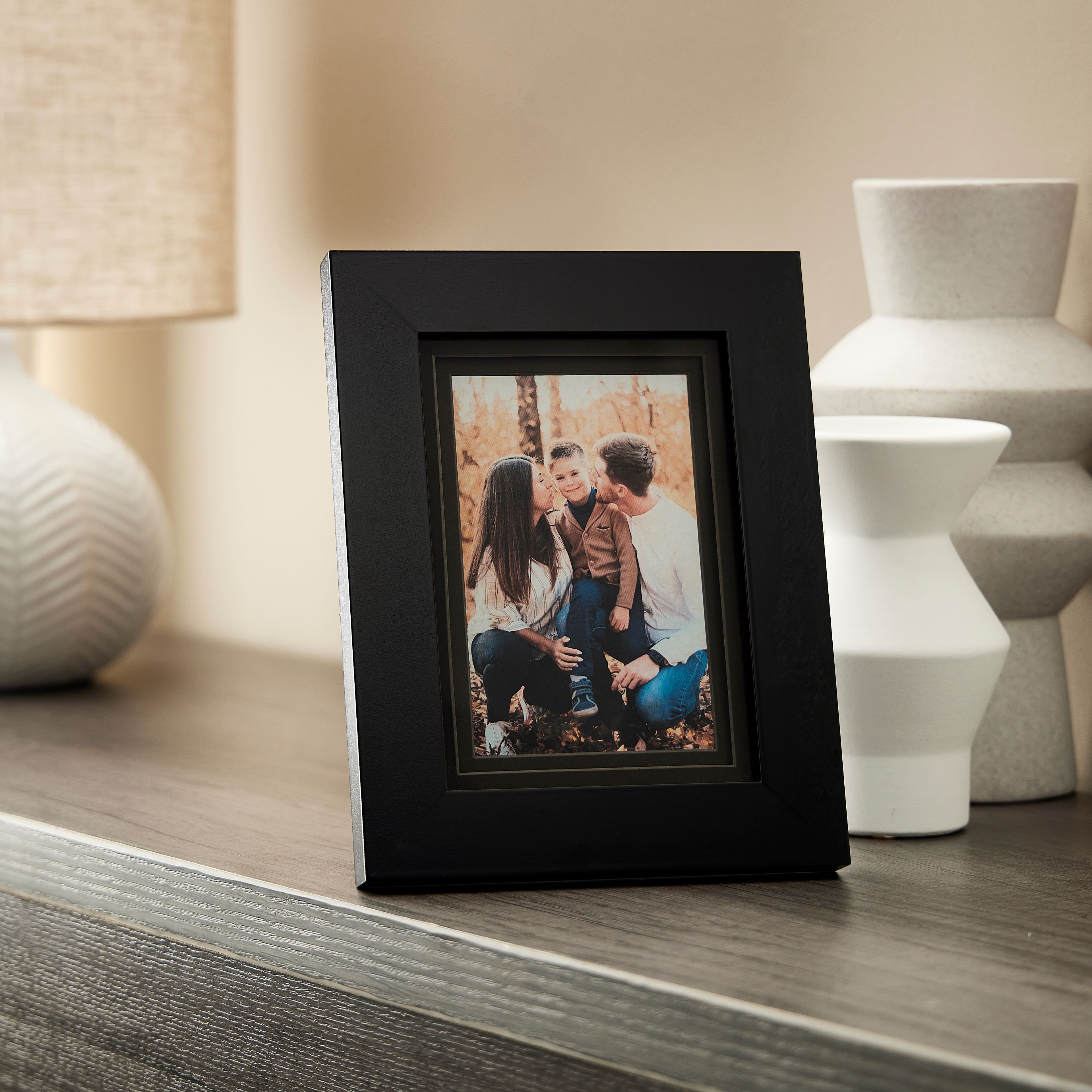 Gallery Black Frame with Black Double Mat by Studio Décor®
