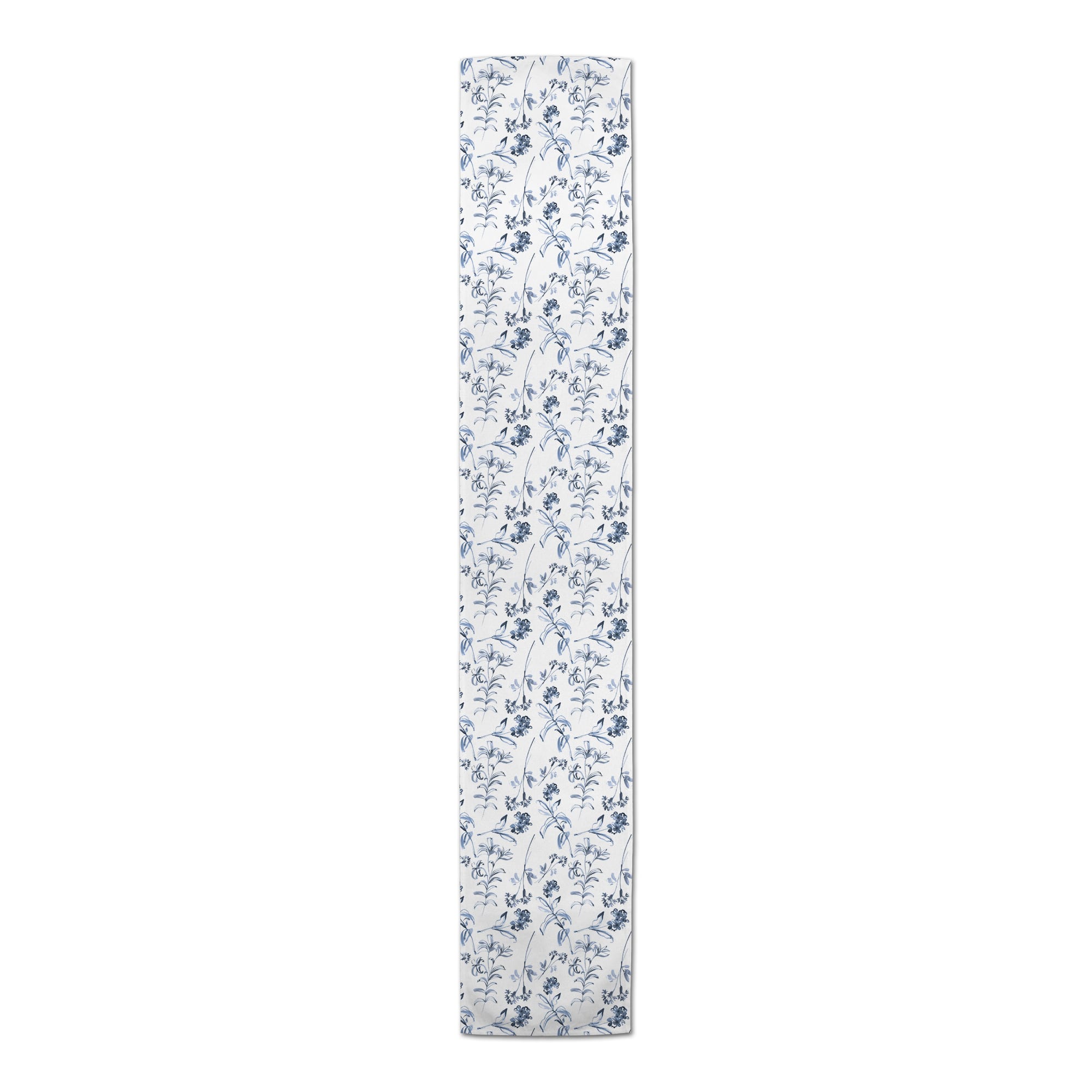 Floral Pattern 16" x 90" Cotton Twill Runner