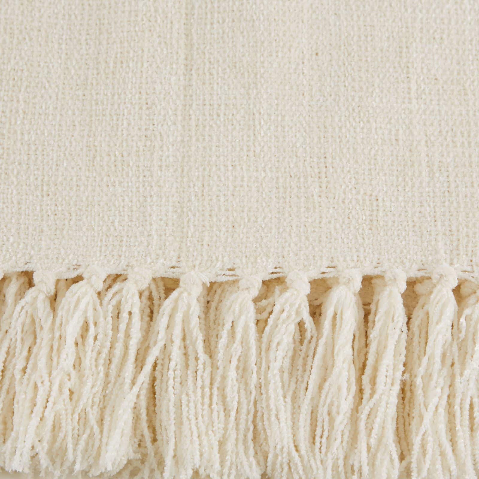 DII® Soft Cream Chenille Throw