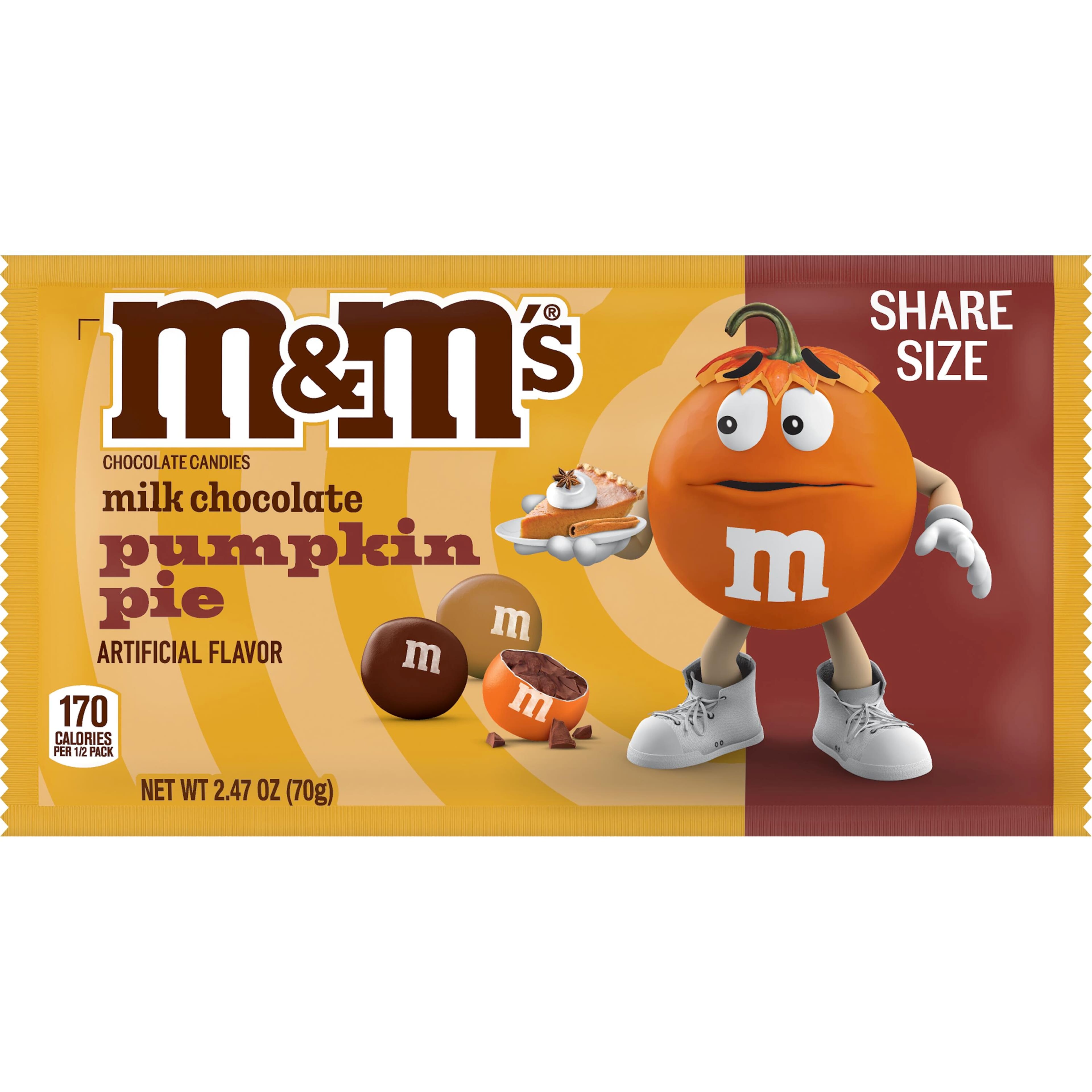 M&M's Pumpkin Pie