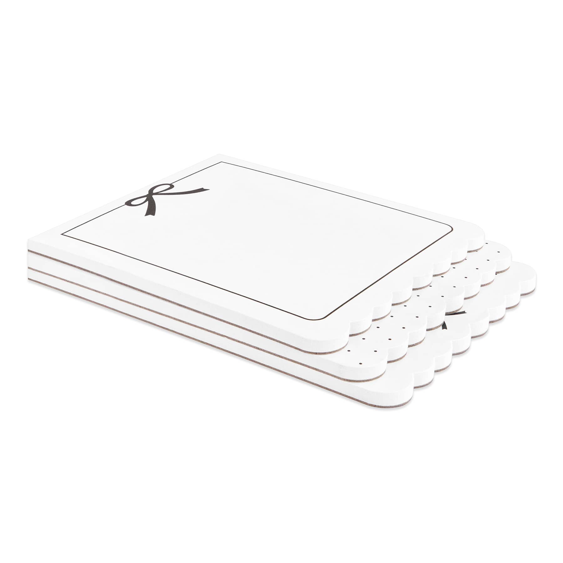 5" Black Bows List Notepads, 3ct. by Recollections™