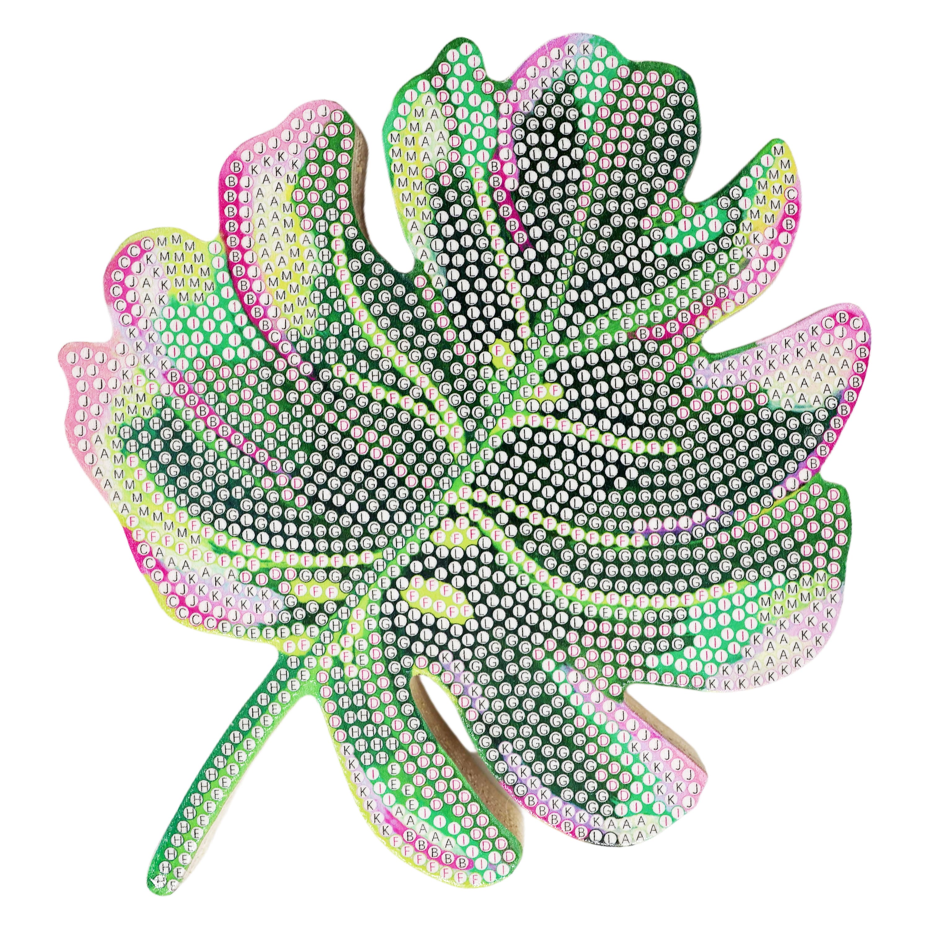 6" Palm Leaf Diamond Art Kit by Make Market®