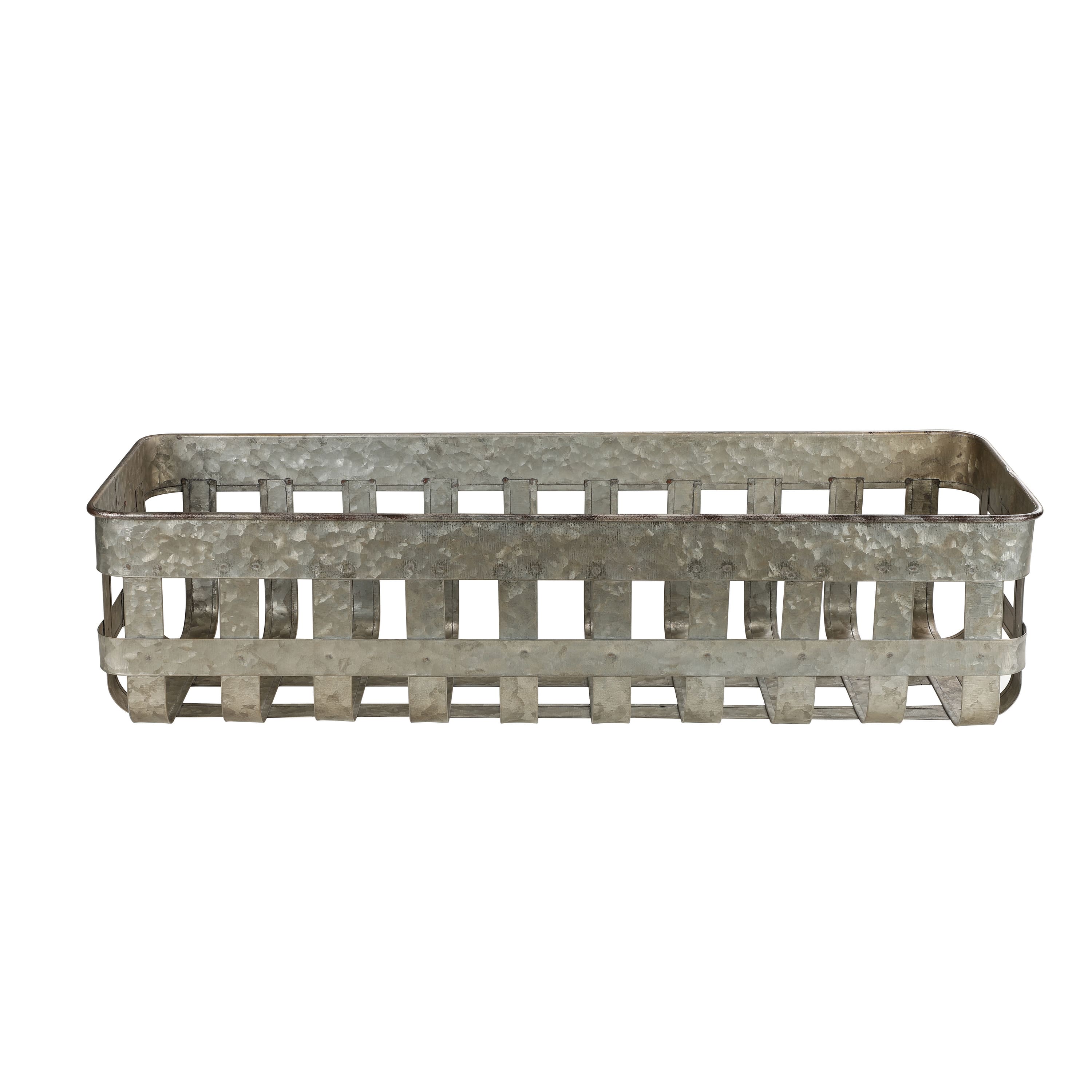 6 Packs: 3 ct. (18 total) 24" Metal Baskets