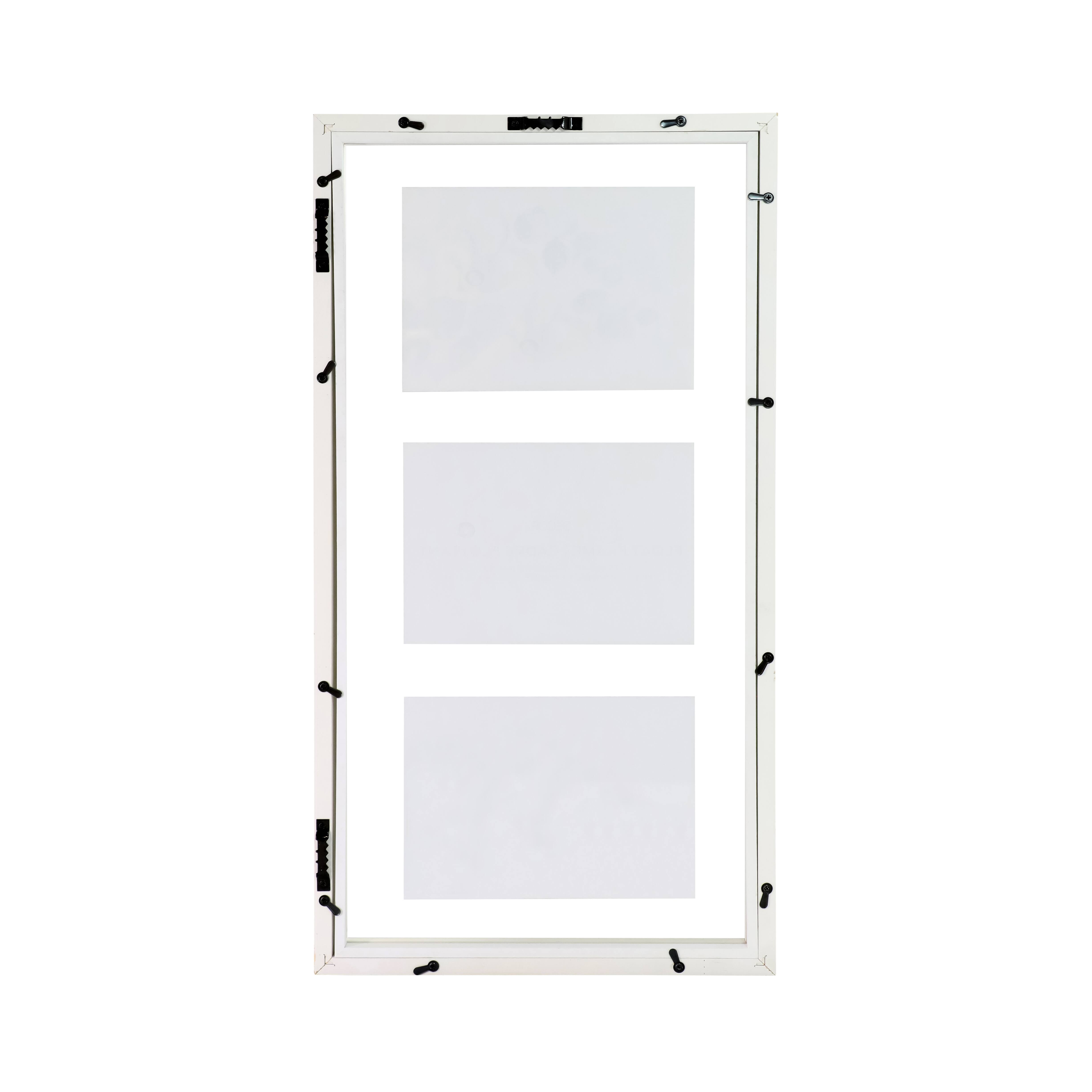 10" x 20" White Wooden Alexandria Float Frame by Studio Décor®