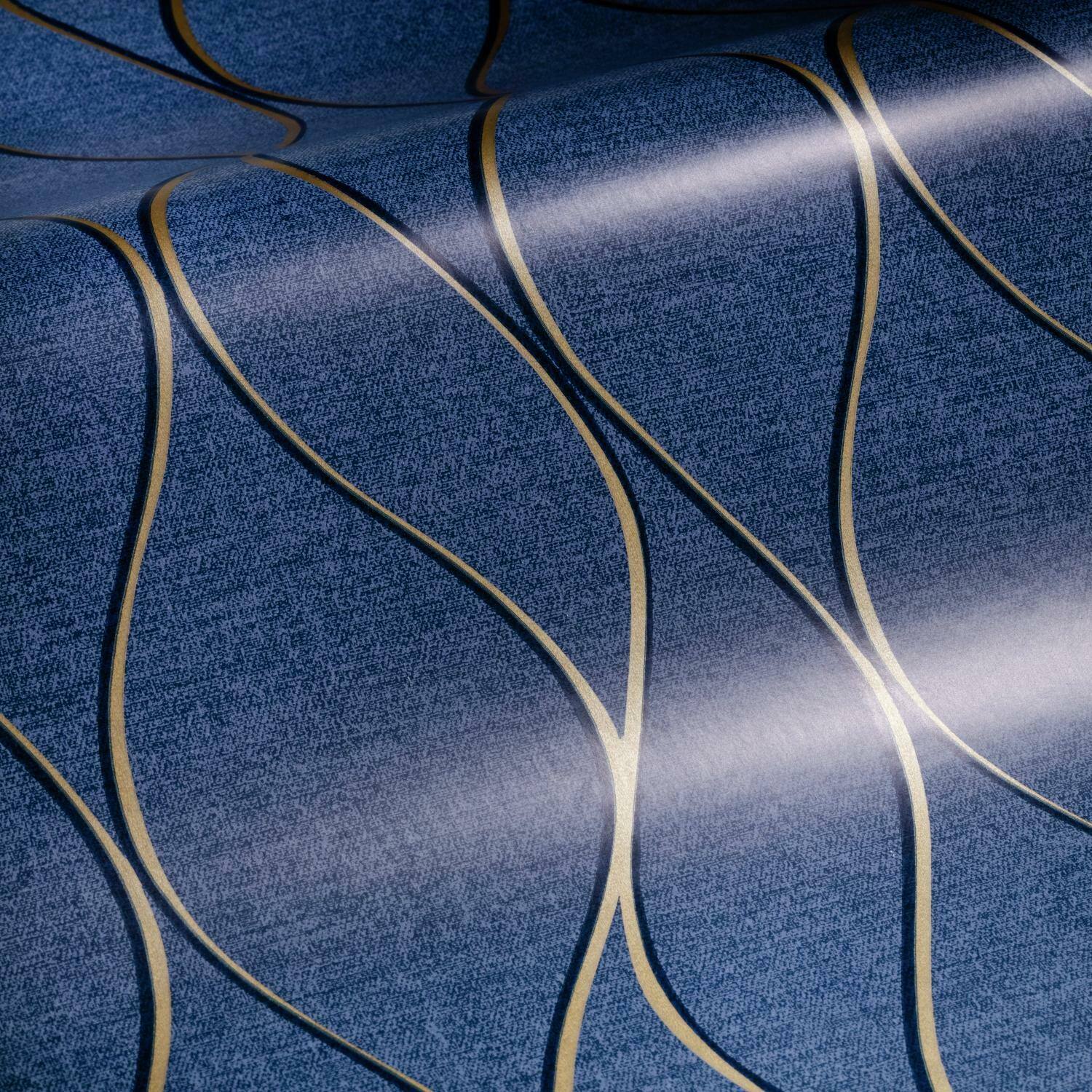 RoomMates Wave Ogee Peel & Stick Wallpaper