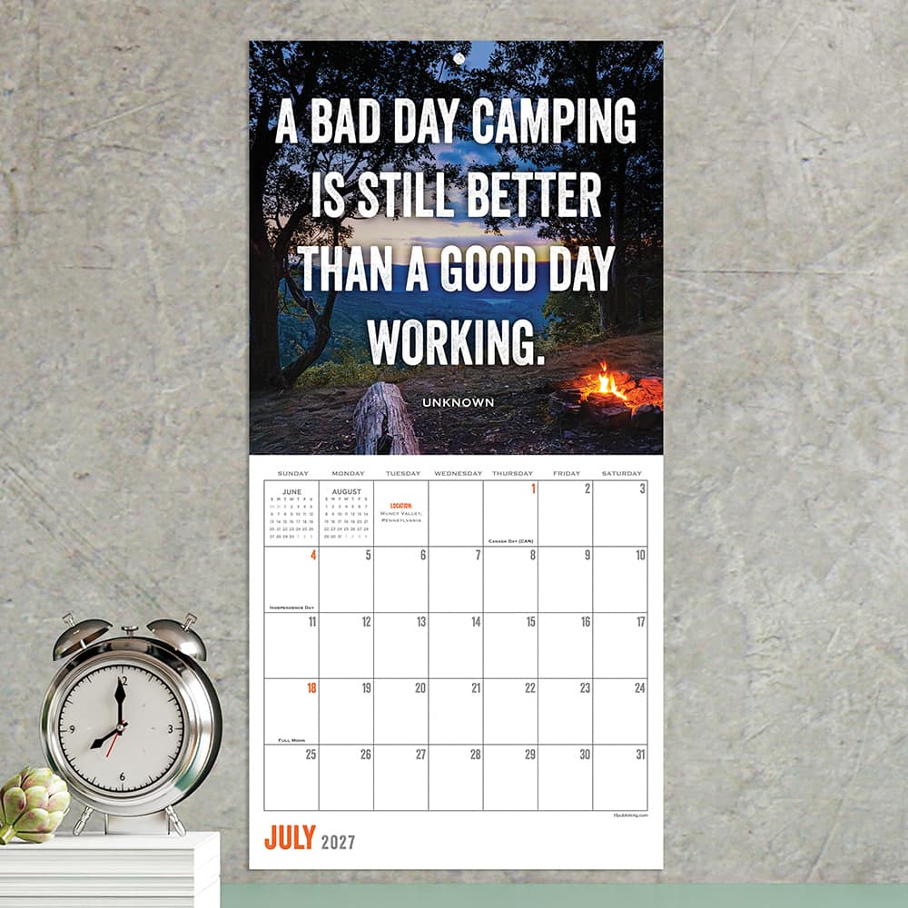 2027 Great Outdoors Mini Calendar