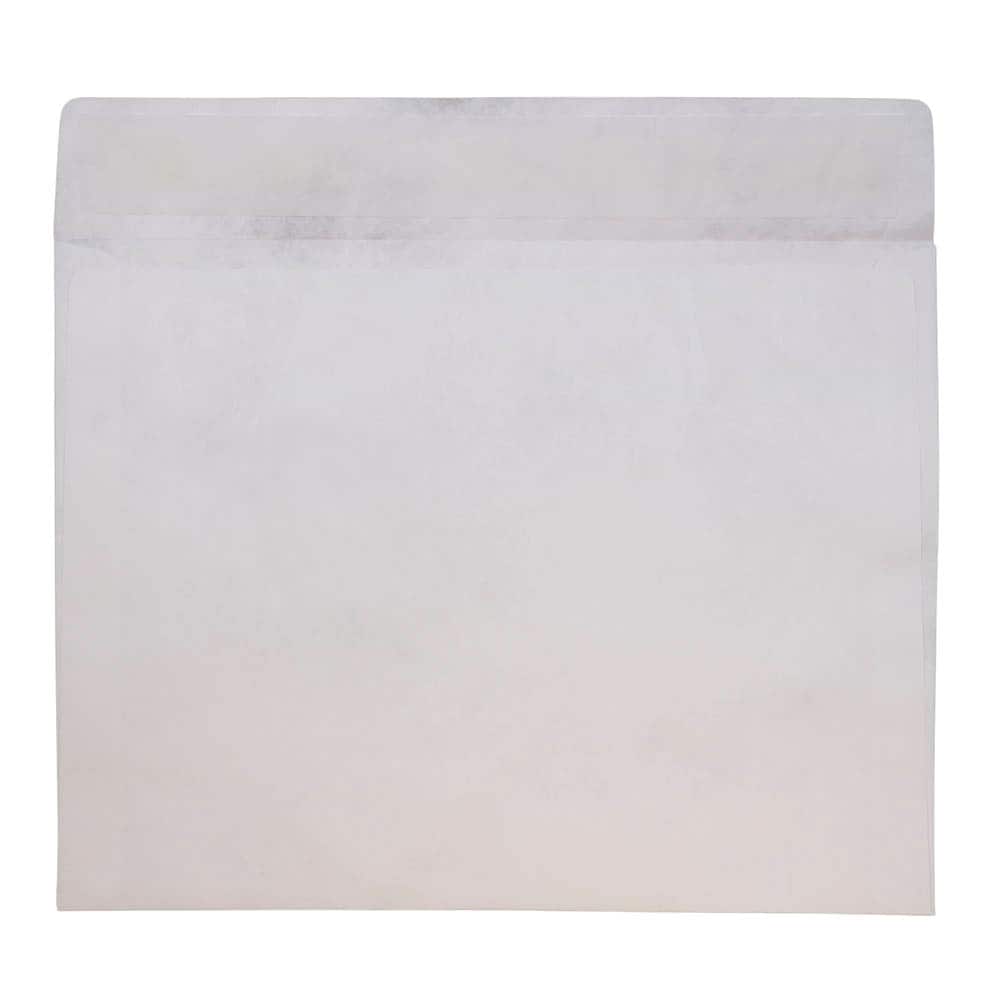 JAM Paper 10" x 13" White Tyvek Peel & Seal Closure Envelopes, 500ct.