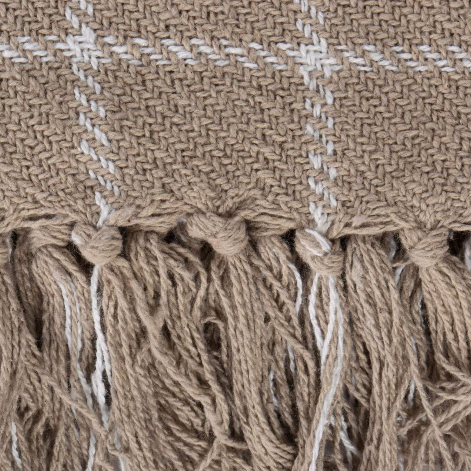 DII® Stone Checked Plaid Throw