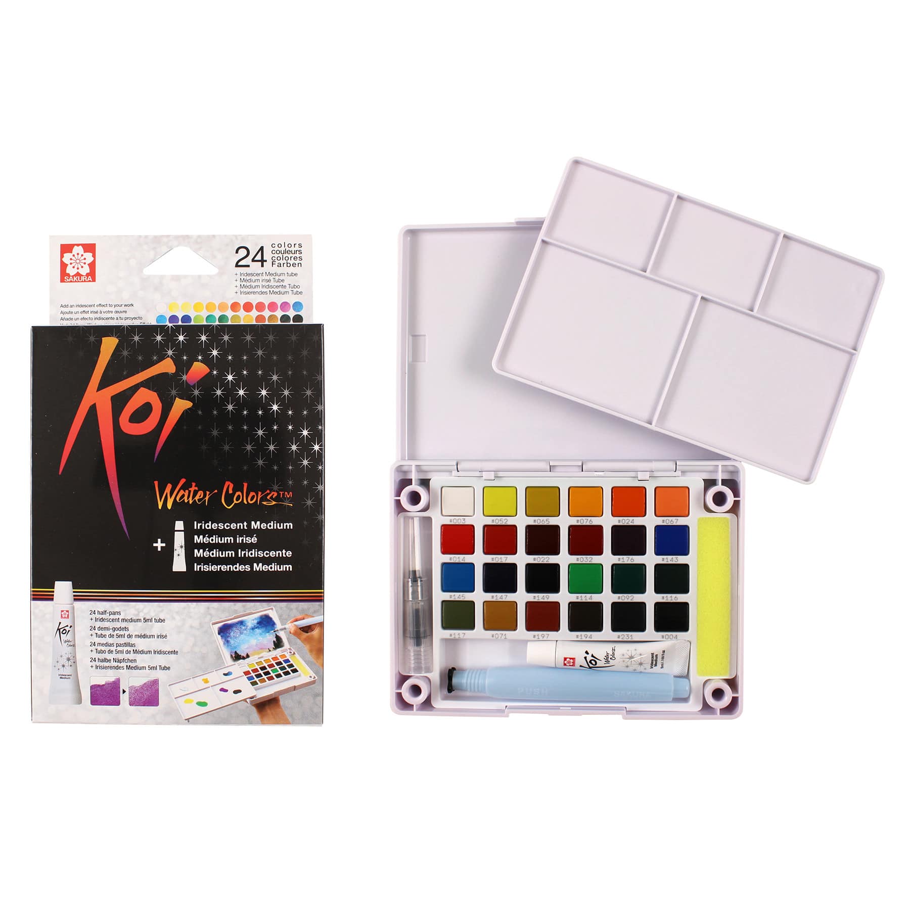 Sakura® Koi® Water Colors™ 24 Color Field Sketch Box Set