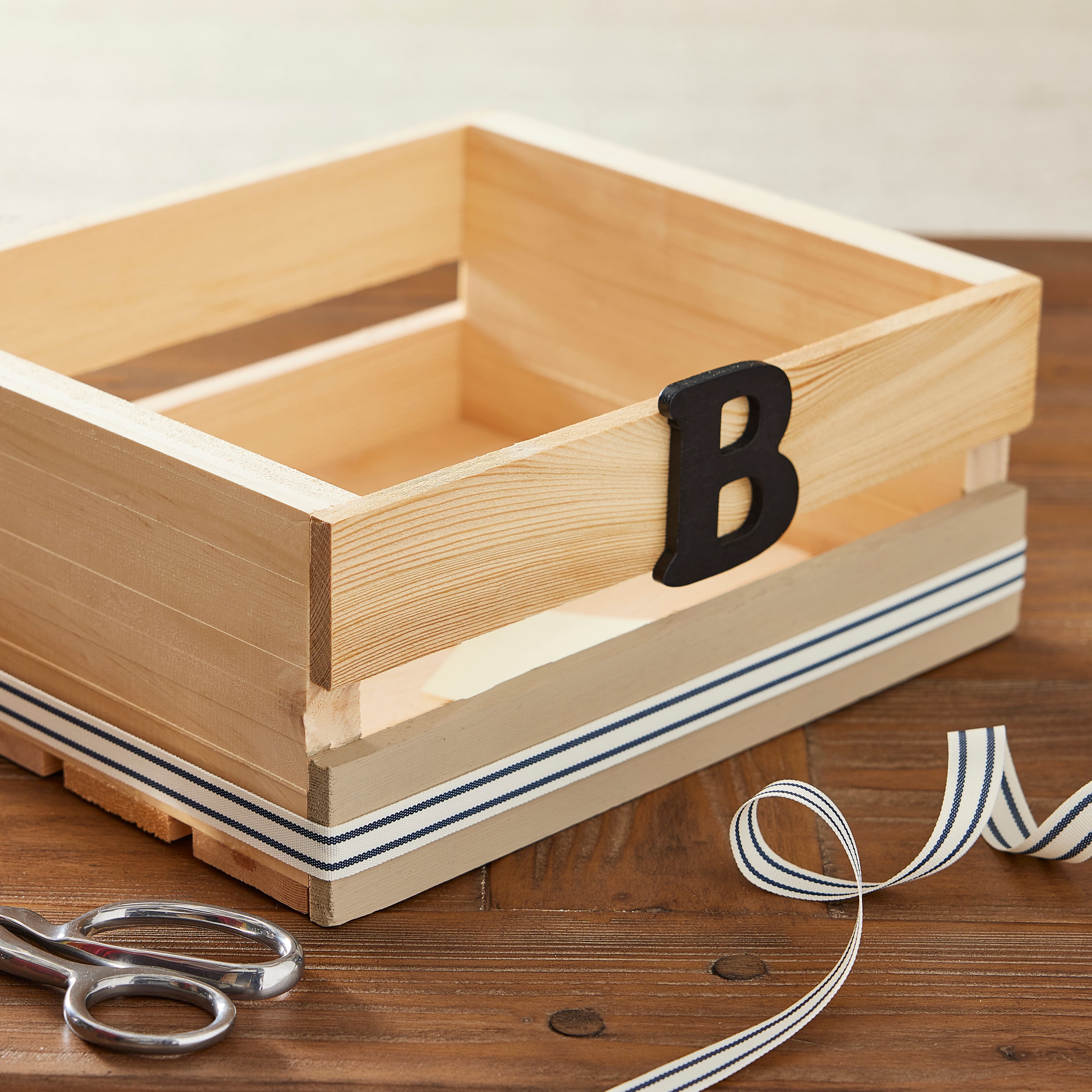 2.5" Black MDF Whimsy Letter by Make Market