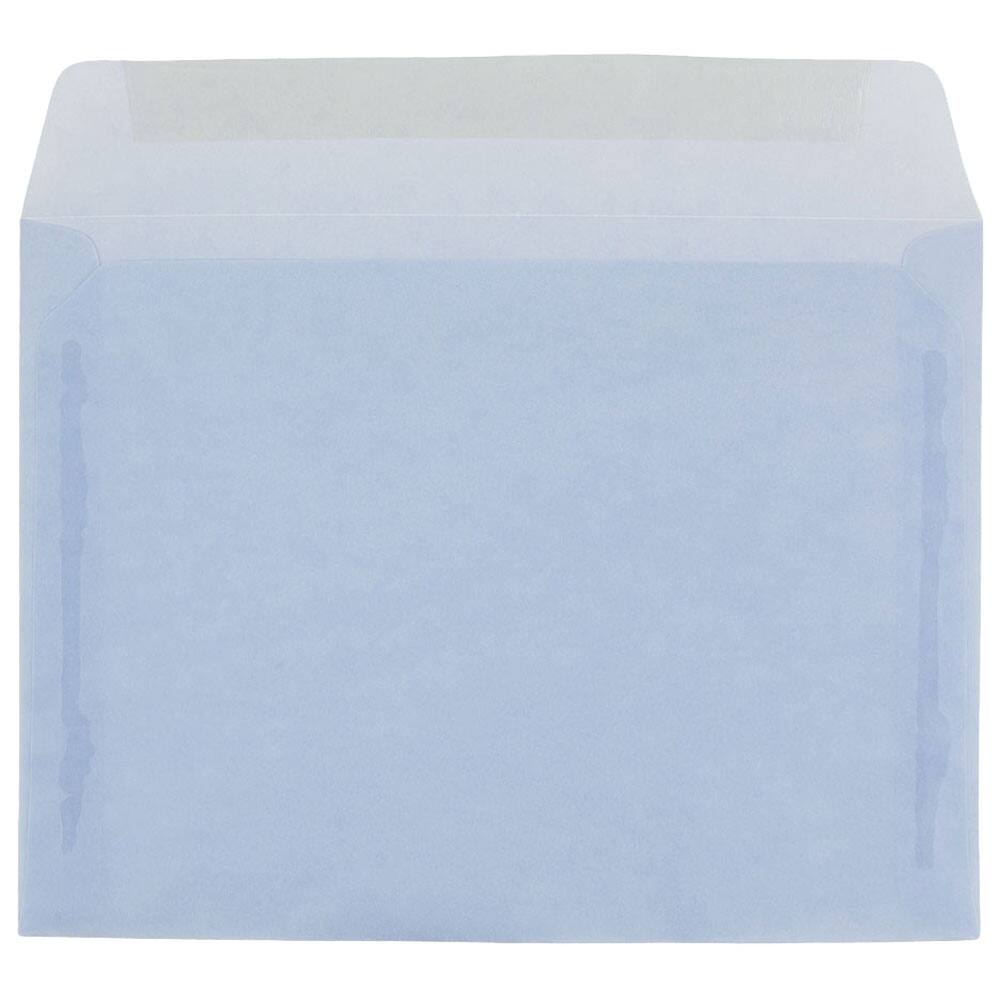 JAM Paper 9" x 12" Translucent Surf Vellum Envelopes, 25ct.