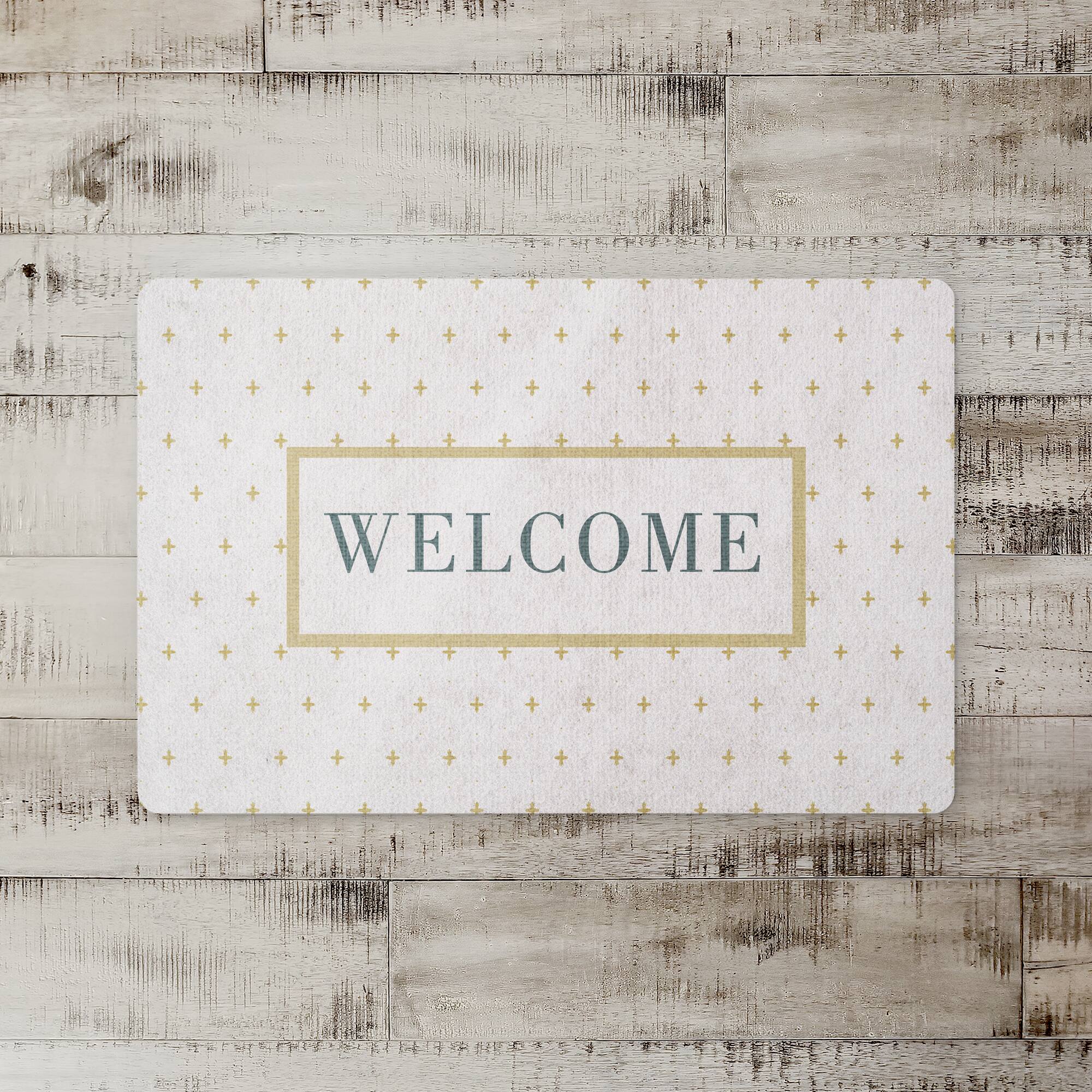 Welcome Plus Floor Mat
