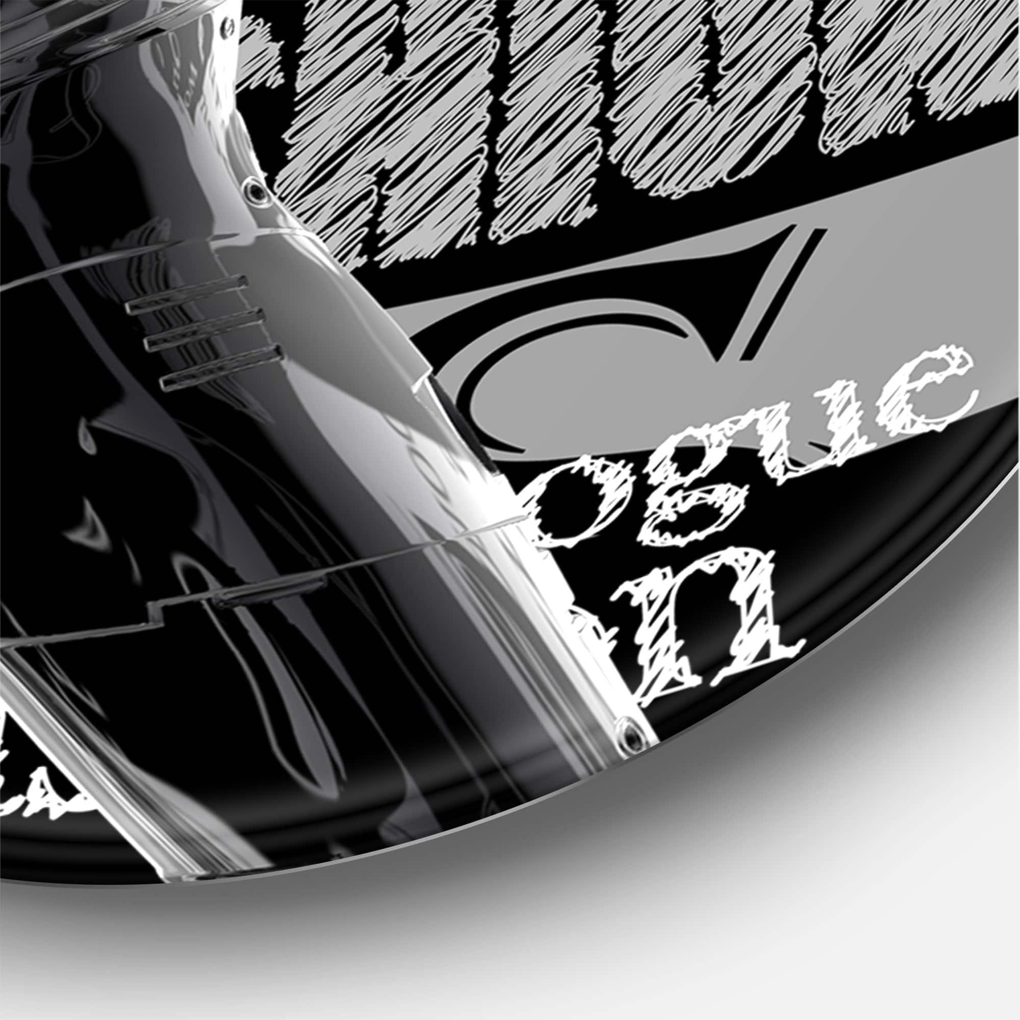 Designart - Monochrome Cyborg Body II