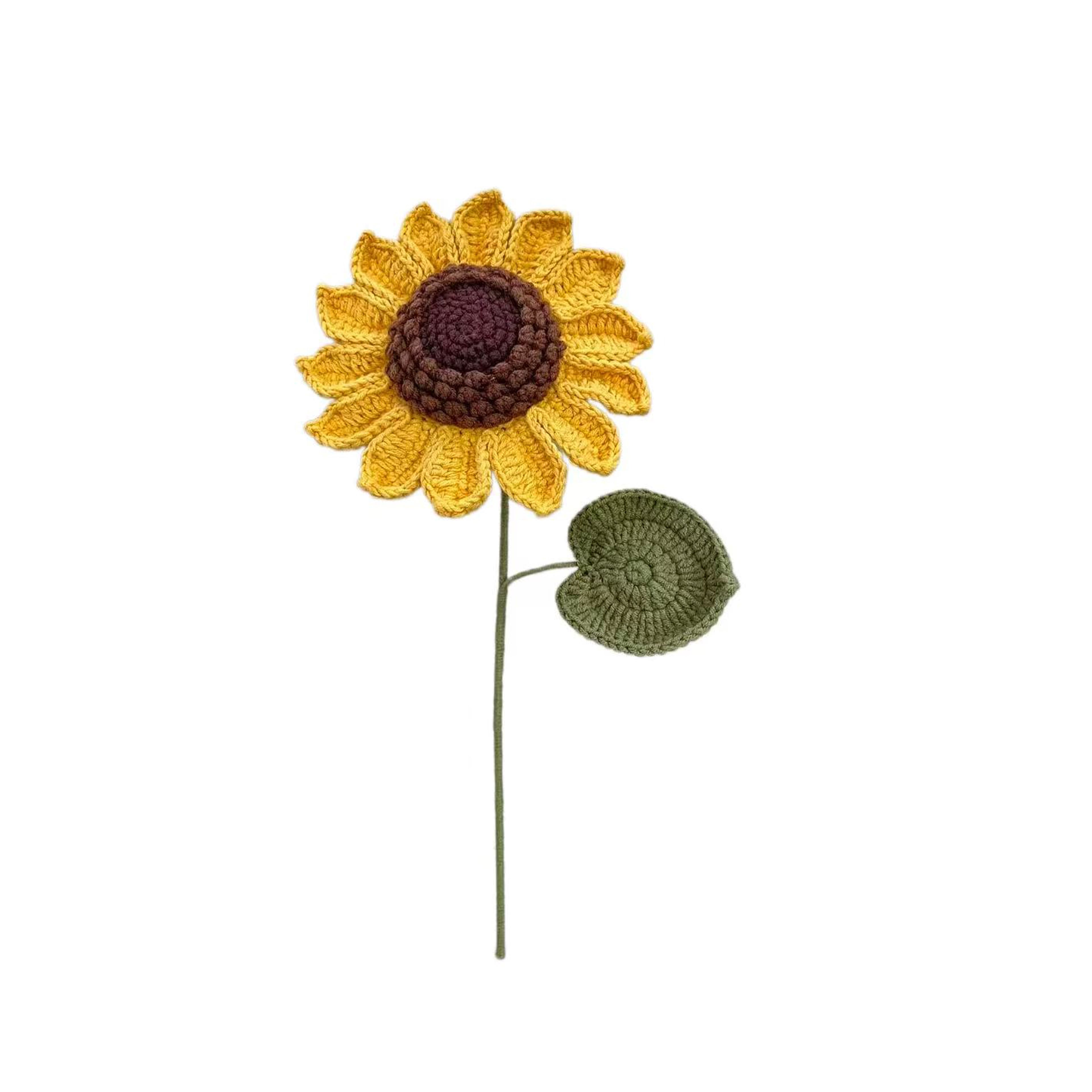 13" Crochet Sunflower Pick by Ashland®