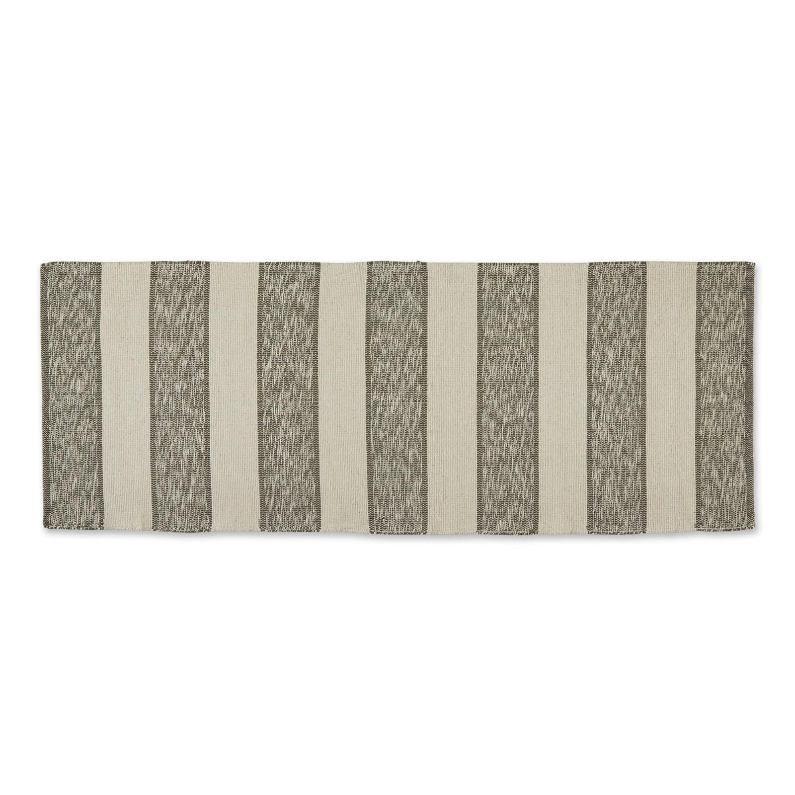 DII® Variegated Stripe Recycled Yarn Floor Runner