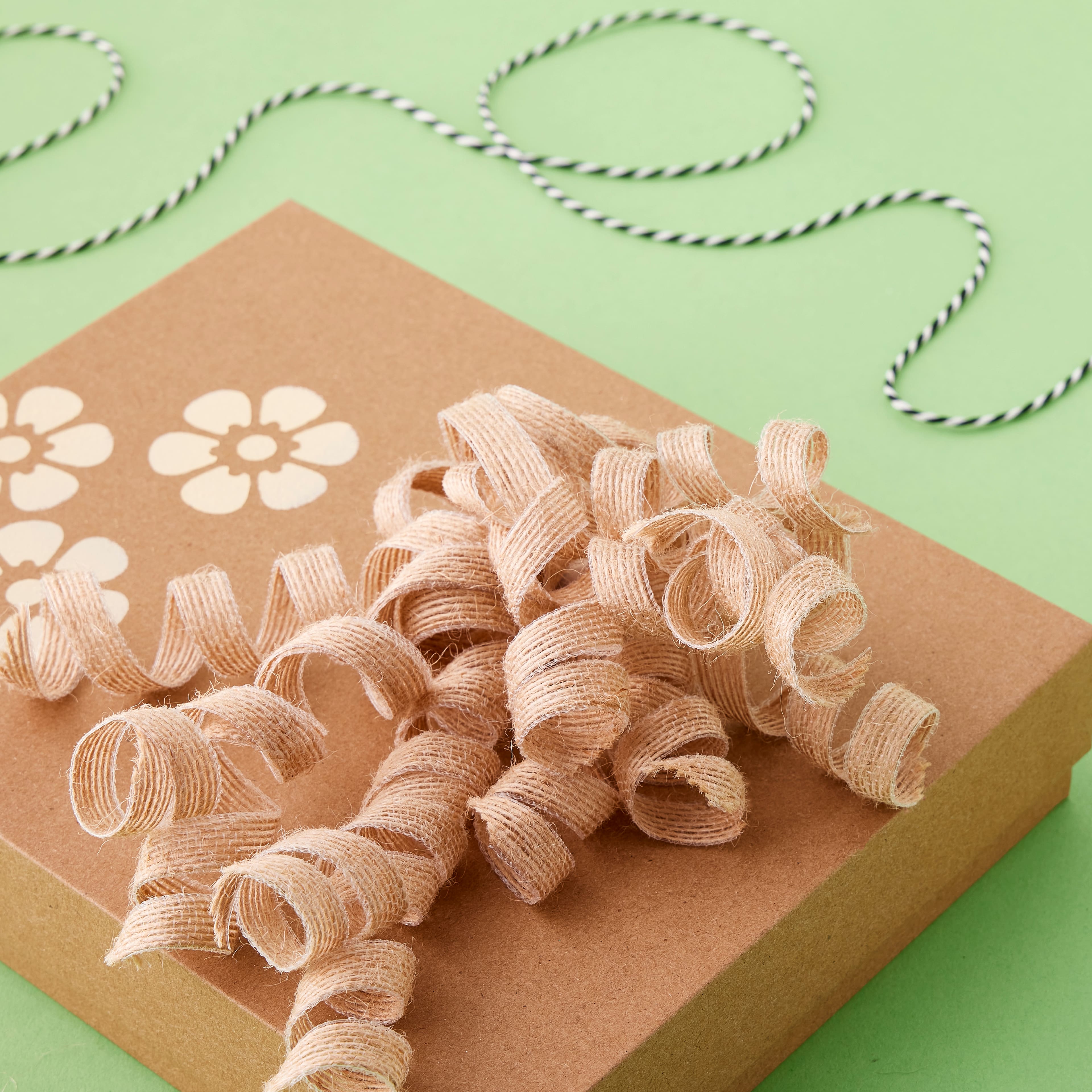 21" Burlap Twisty Bows By Celebrate It™