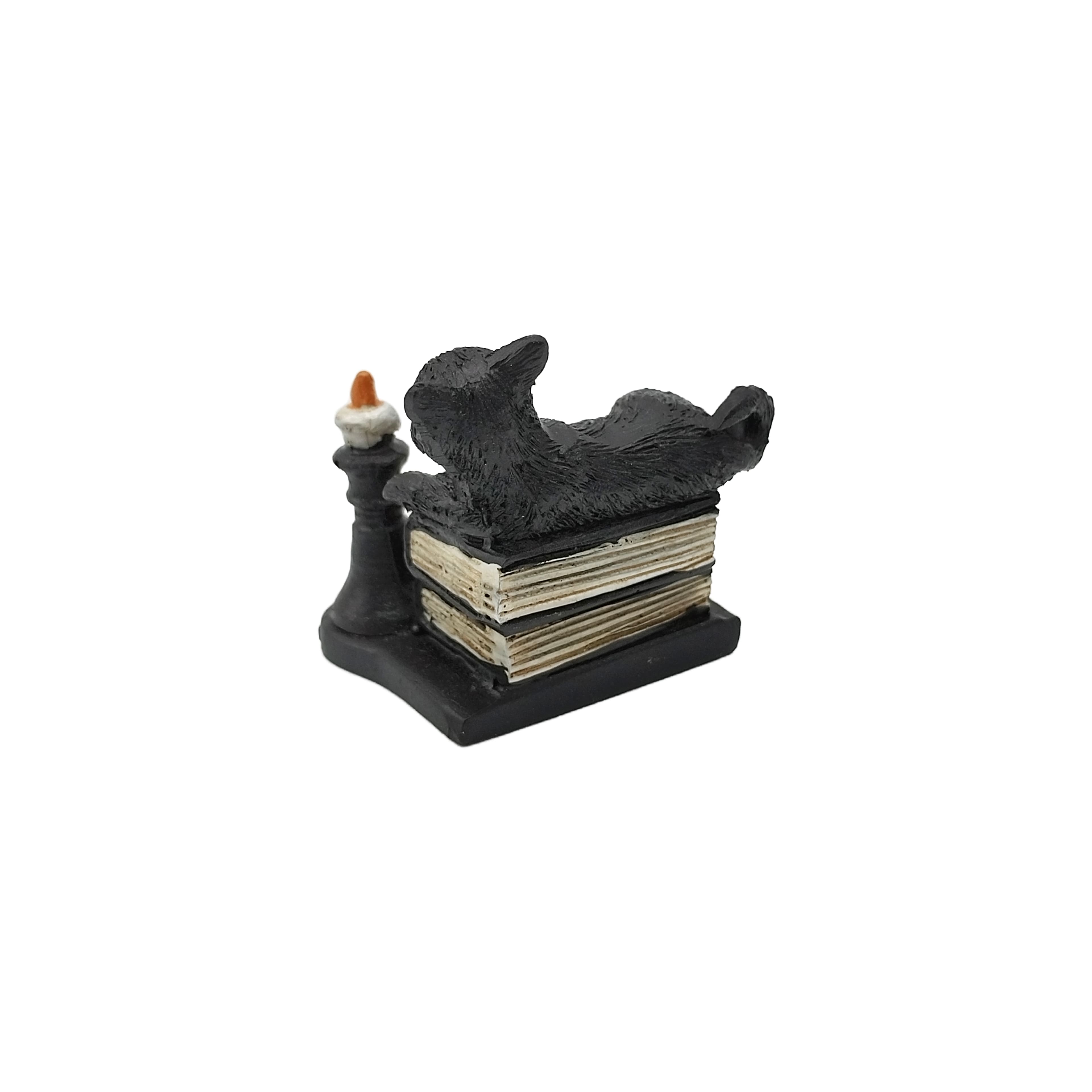 Mini Black Cat on Books by Ashland®
