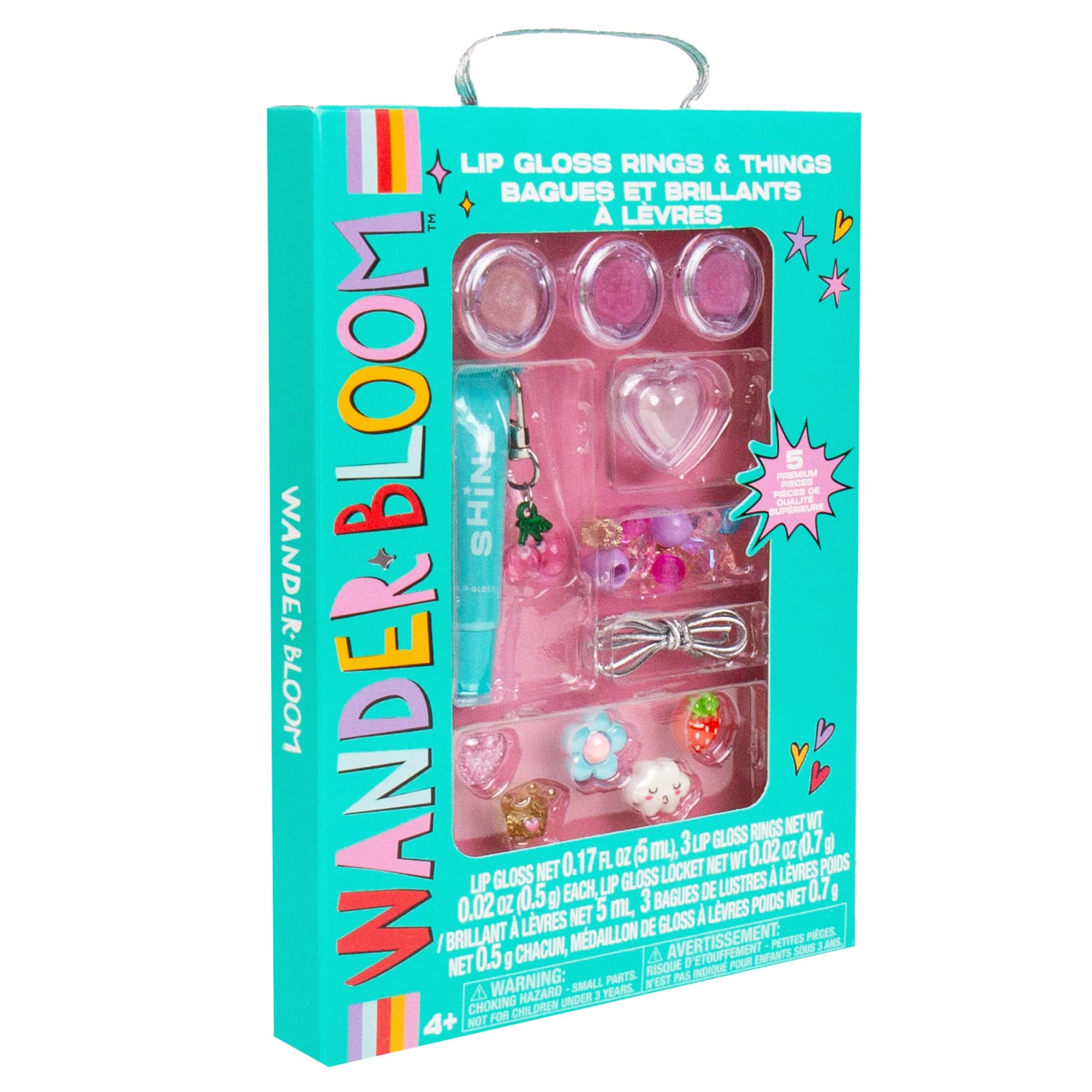 WanderBloom Lip Gloss Rings & Things