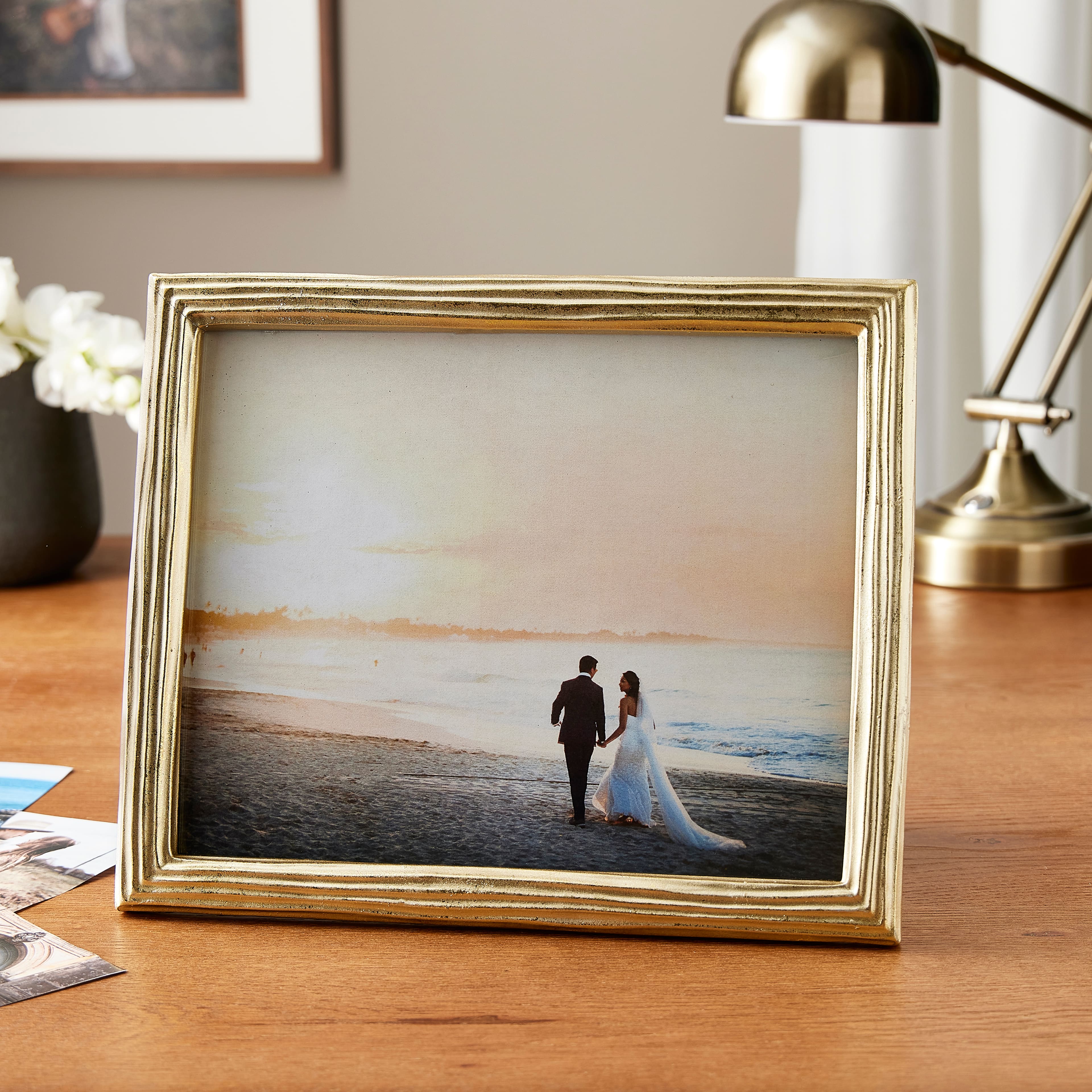 Expressions™ 8" x 10" Gilded Gold Frame by Studio Décor®