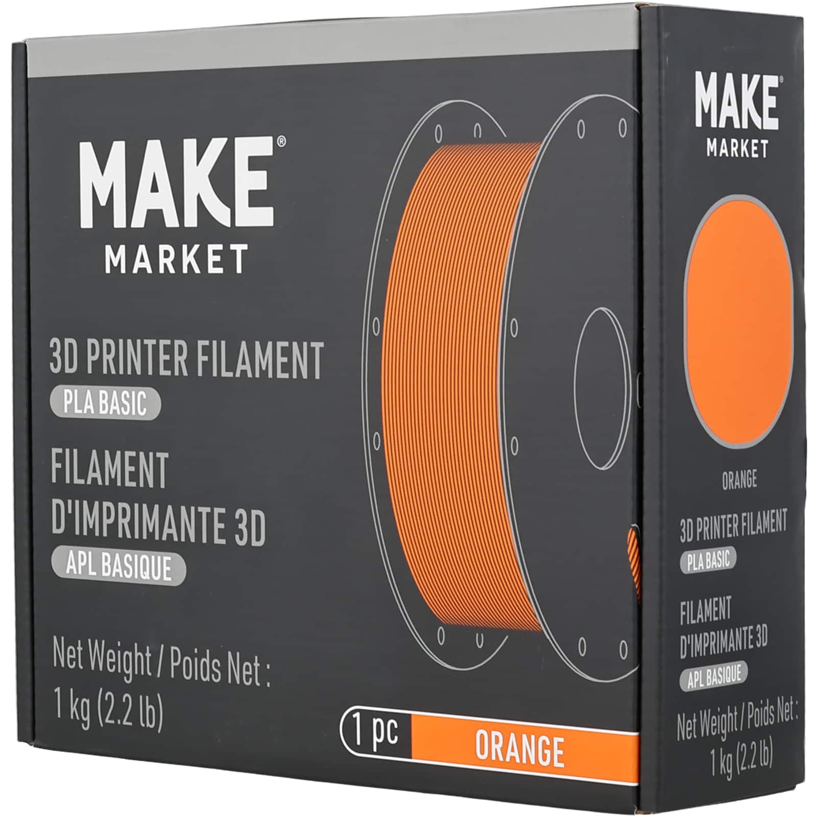 1.75mm Basic PLA 3D Printer Filament