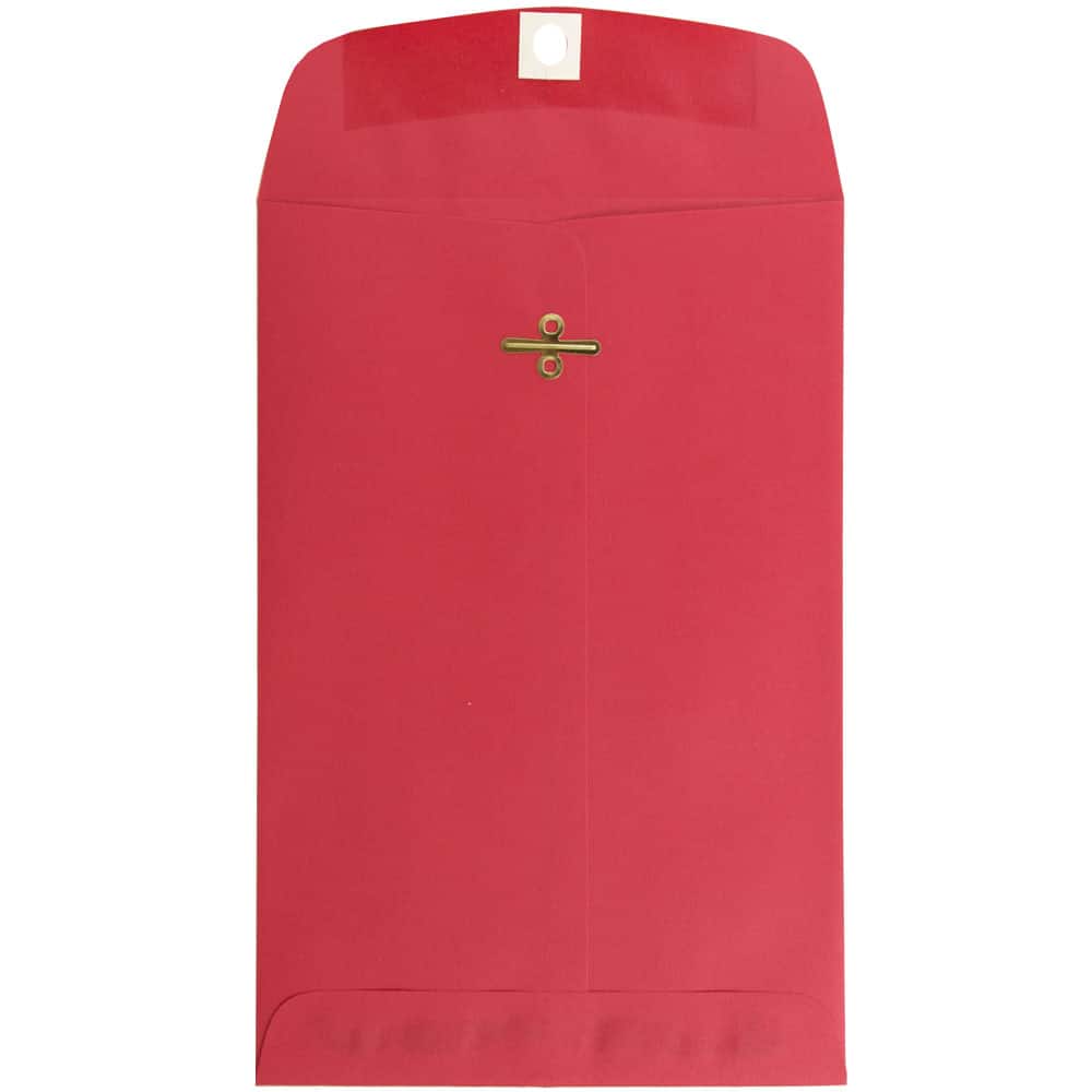 JAM Paper 6" x 9" Open End Clasp Closure Envelopes