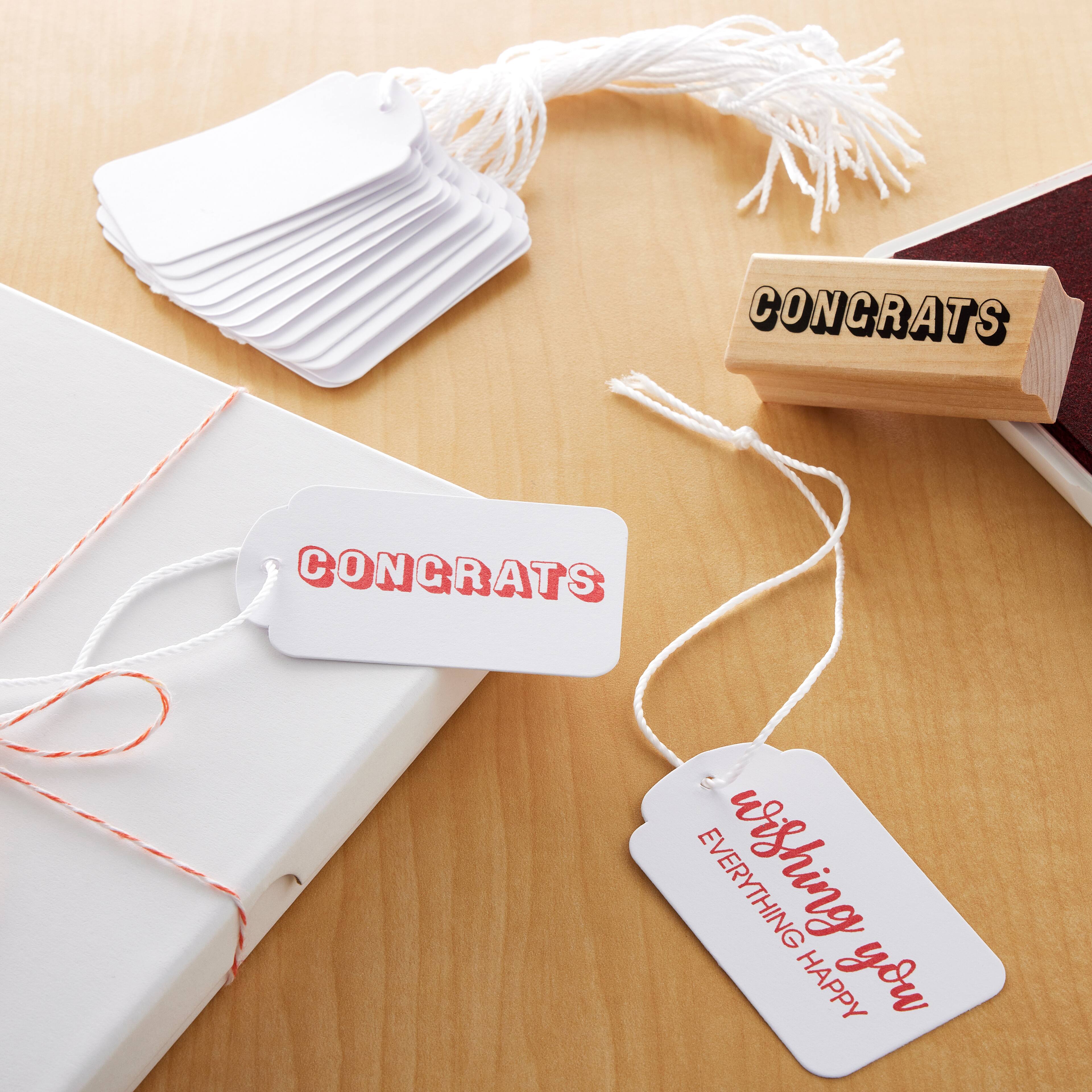 12 Packs: 20 ct. (240 total) White Gift Tags by Recollections™
