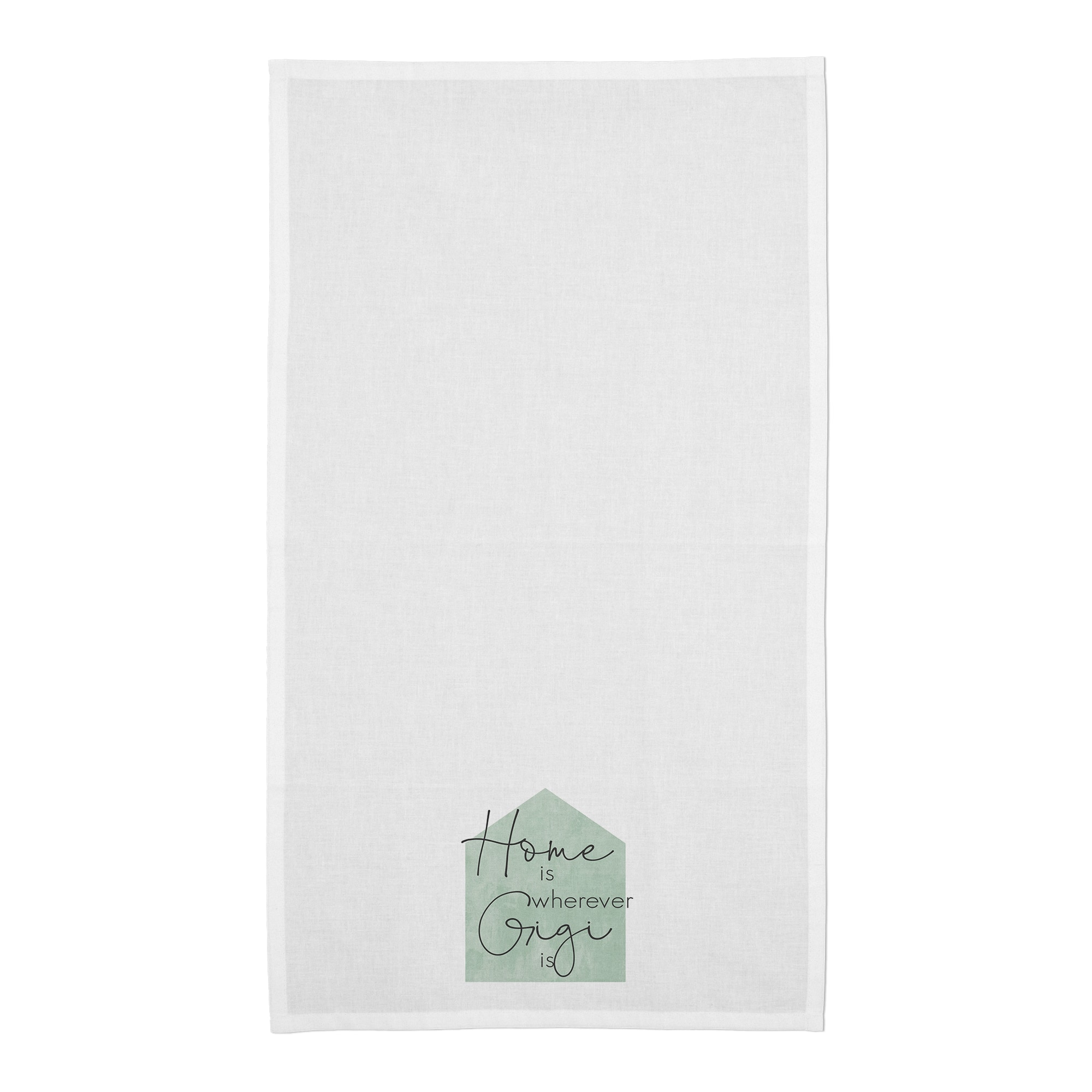 Home is Wherever Gigi Is Cotton Twill Tea Towel Set