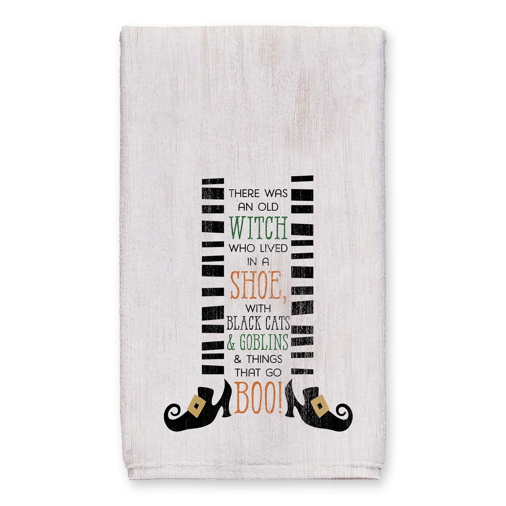 There was an Old Witch 16" x 25" Tea Towel - Set of 2