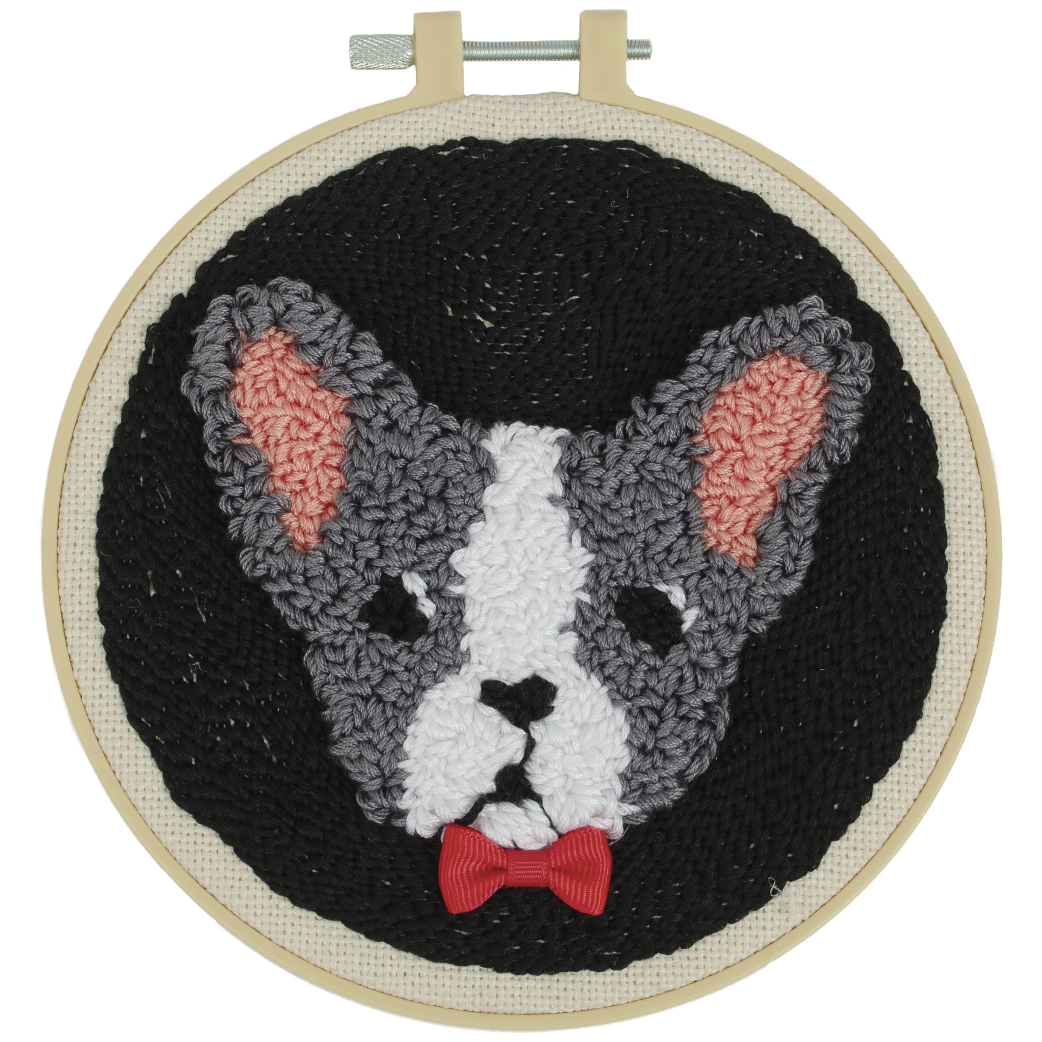 Fabric Editions Needle Creations Bulldog Needle Punch Kit