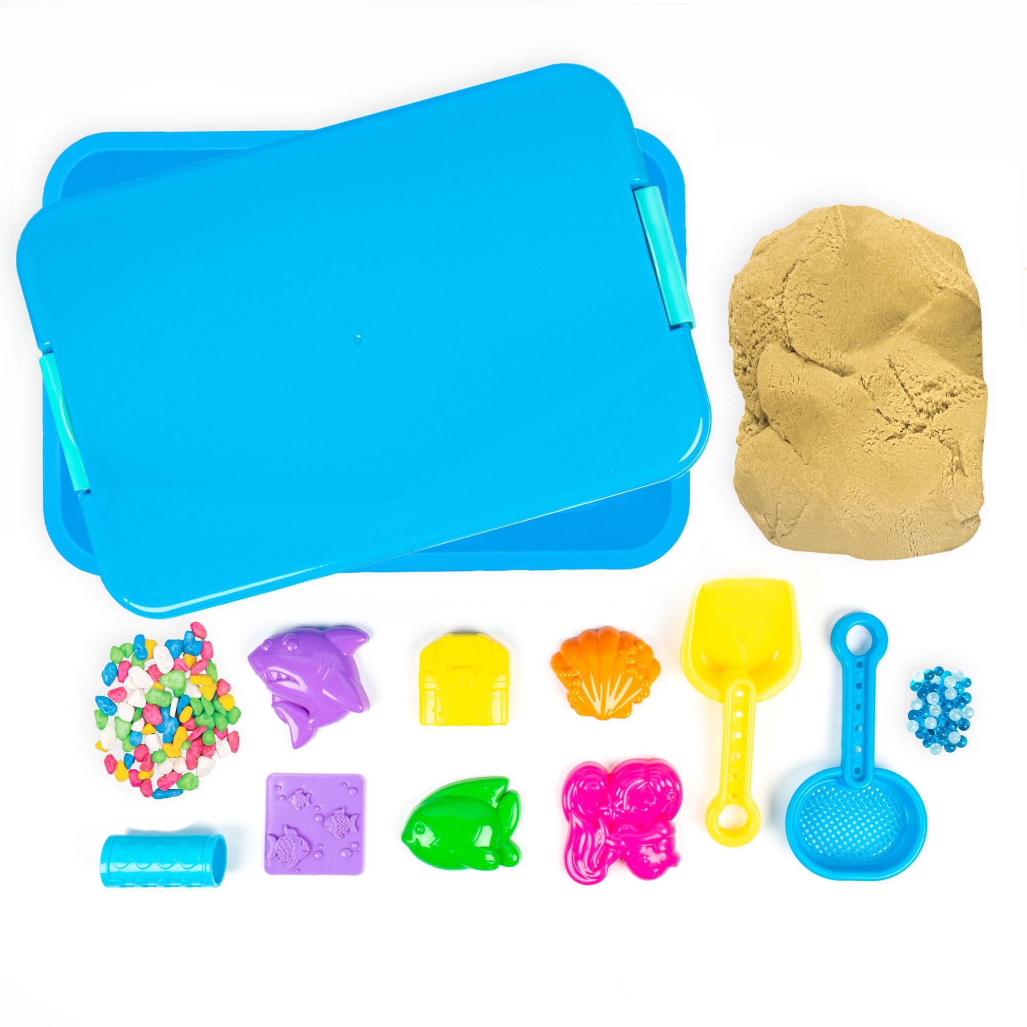 Horizon Made by Me Sea Life Sand Castle Sensory Bin