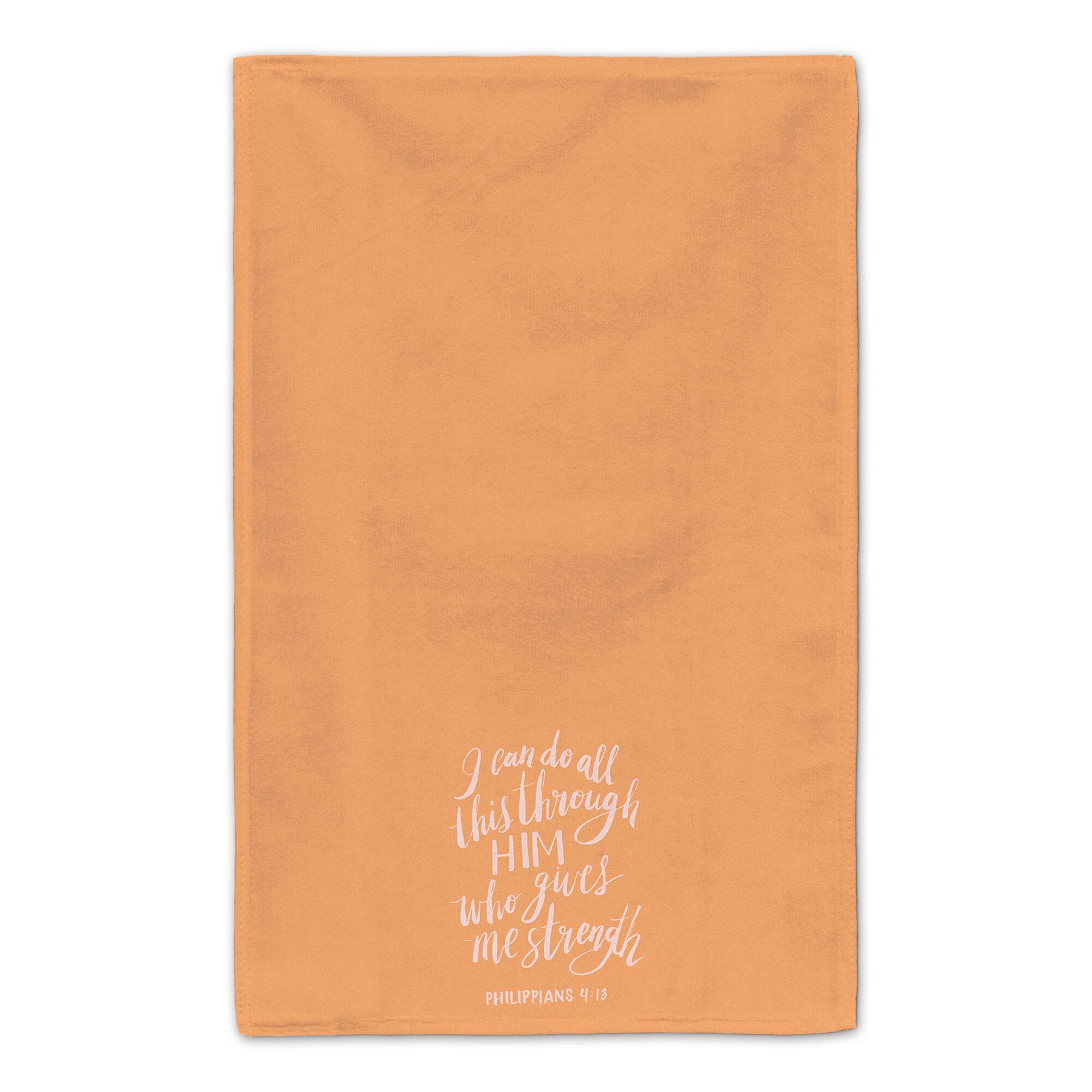 All Things Through Him Tea Towel Set
