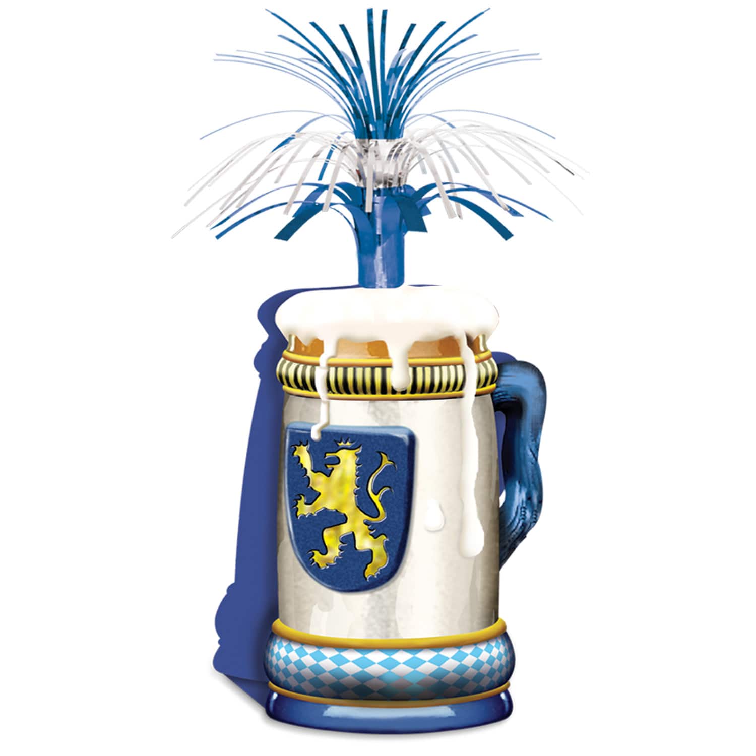 Beistle 15" Oktoberfest Beer Mug Centerpieces, 2ct.