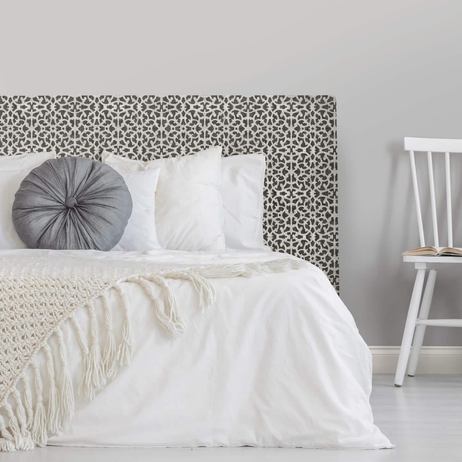 RoomMates Scroll Gate Peel & Stick Wallpaper