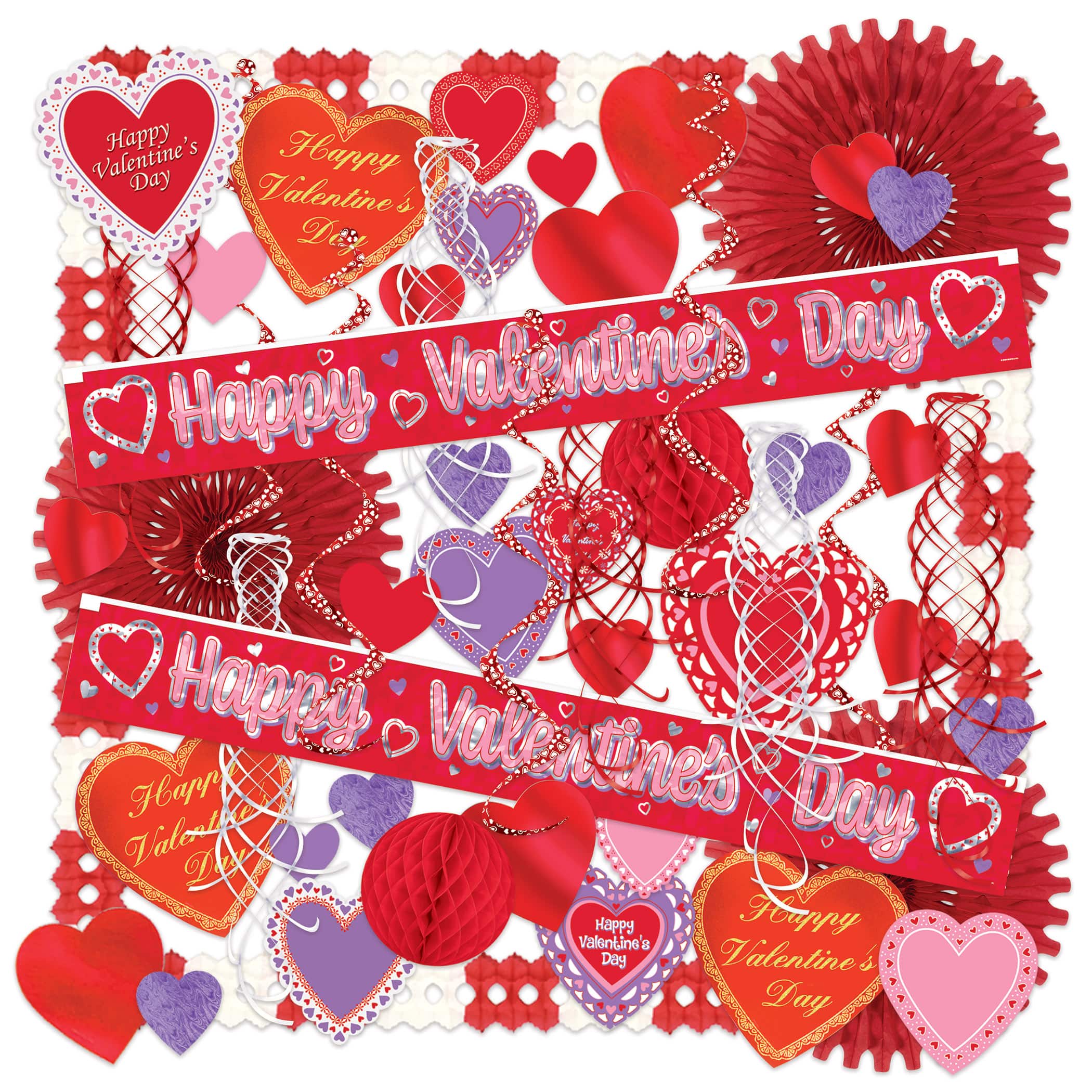 Beistle Valentine's Day Decorating Kit