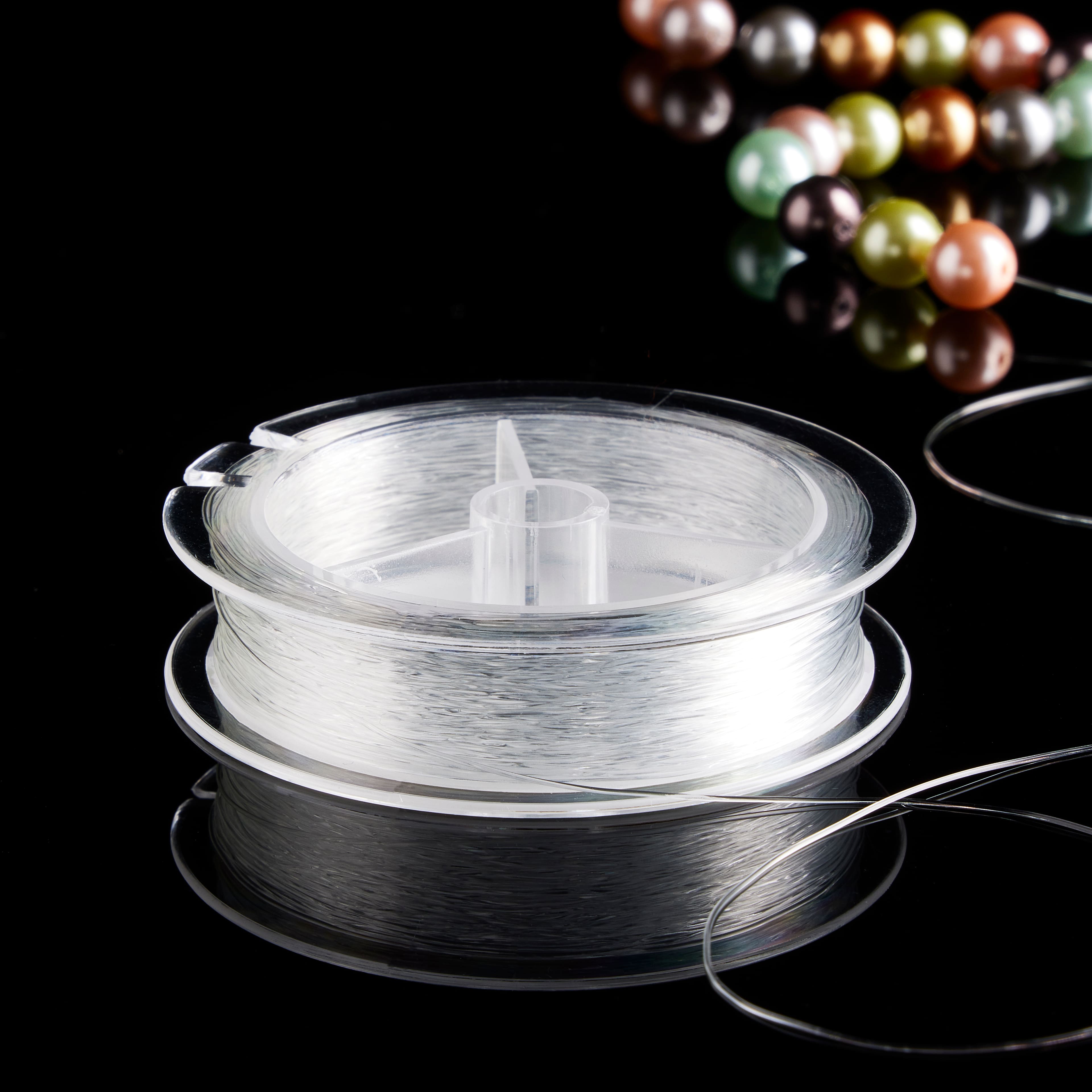 Stretch Magic® Clear Bead & Jewellery Cord, 0.5mm