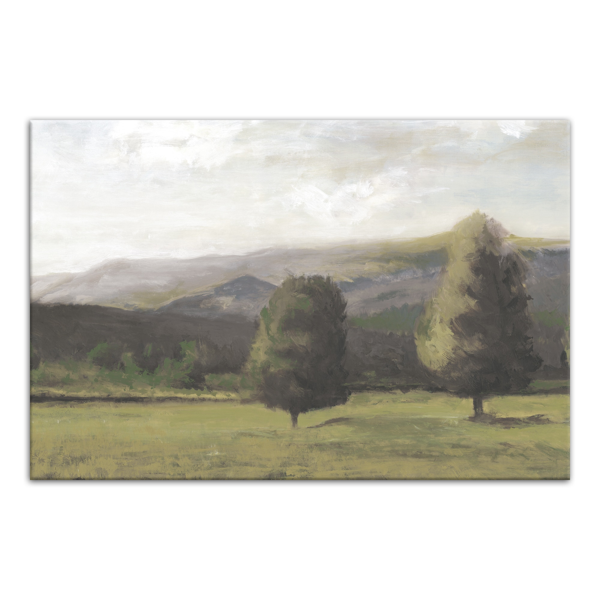 Painterly Treescape 32" x 48" Canvas Wall Art