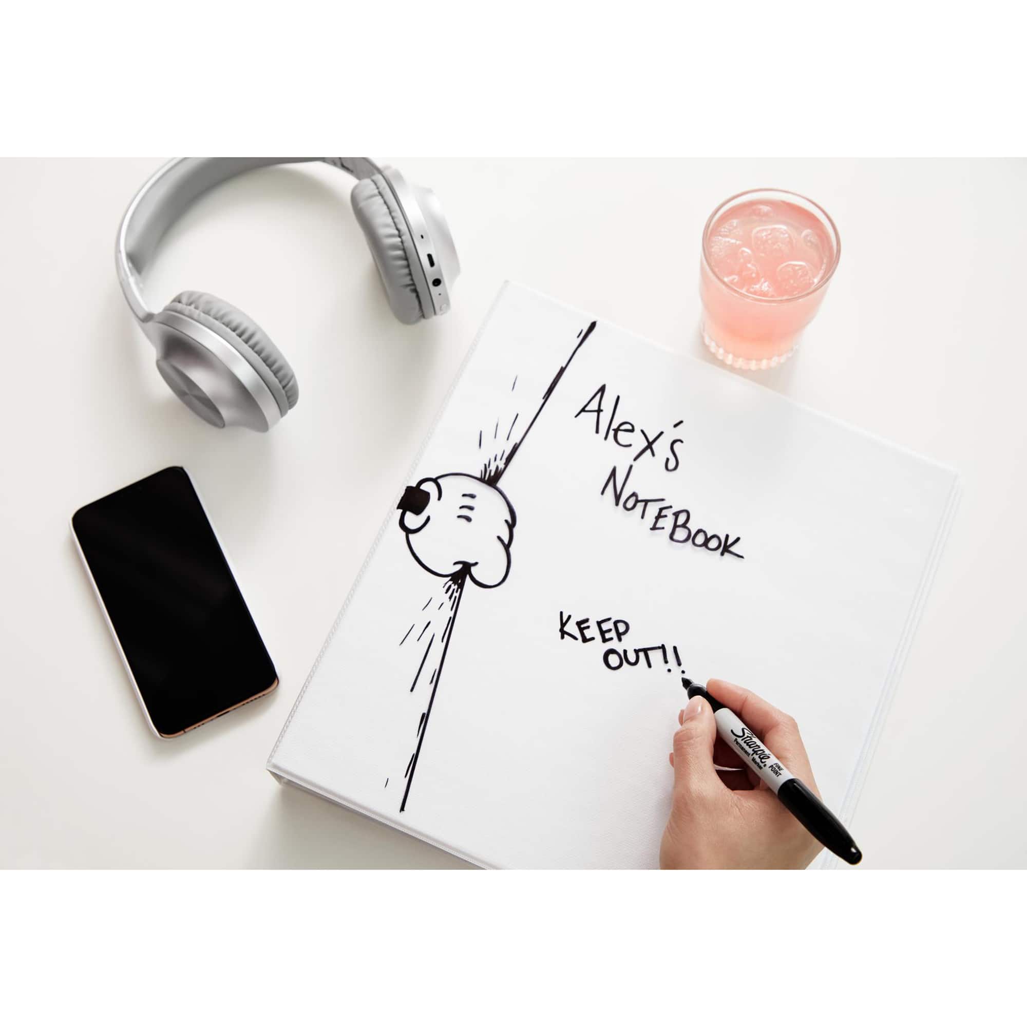 Sharpie® Fine Point Permanent Markers, Black