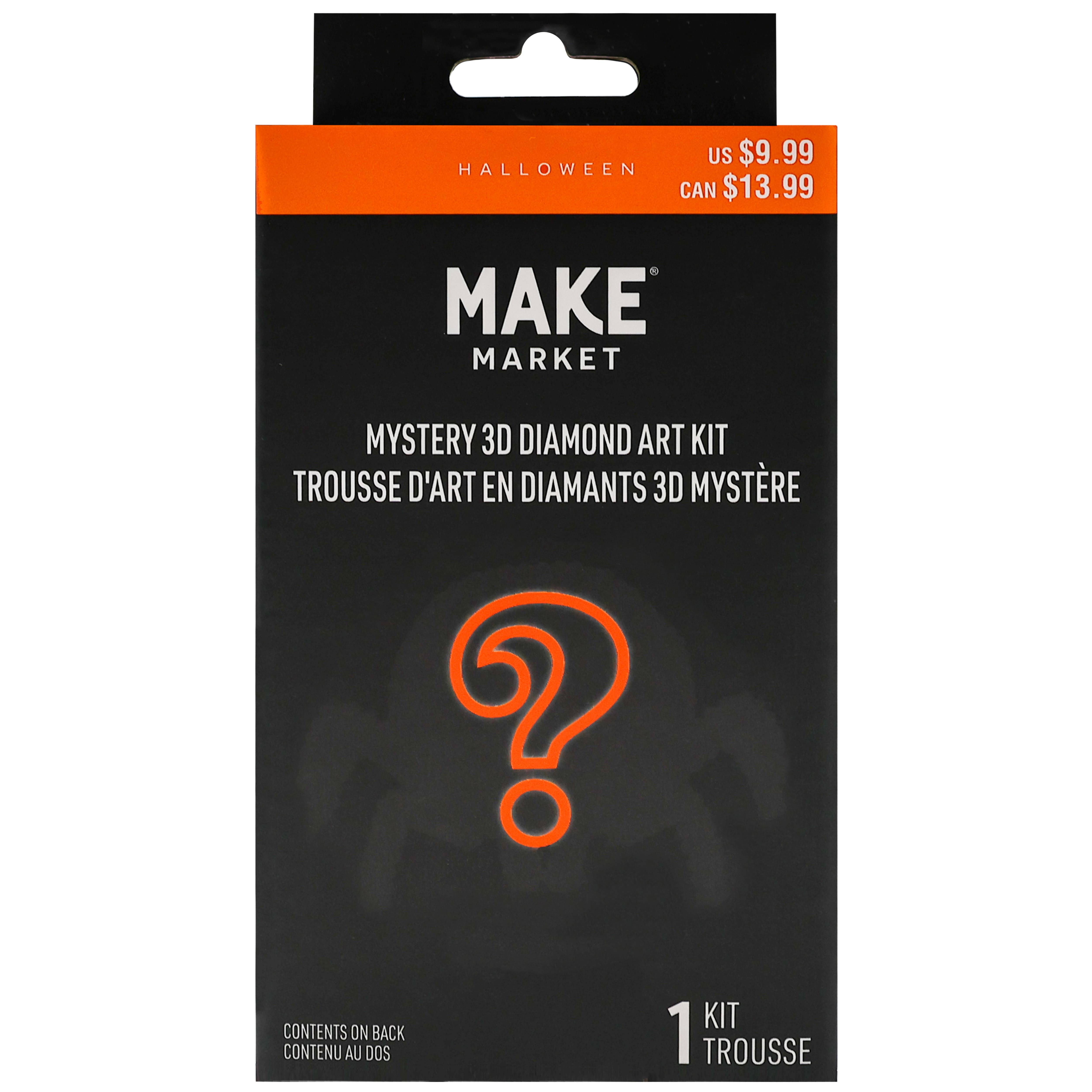 3" Spider Mystery 3D Diamond Art Kit by Make Market®