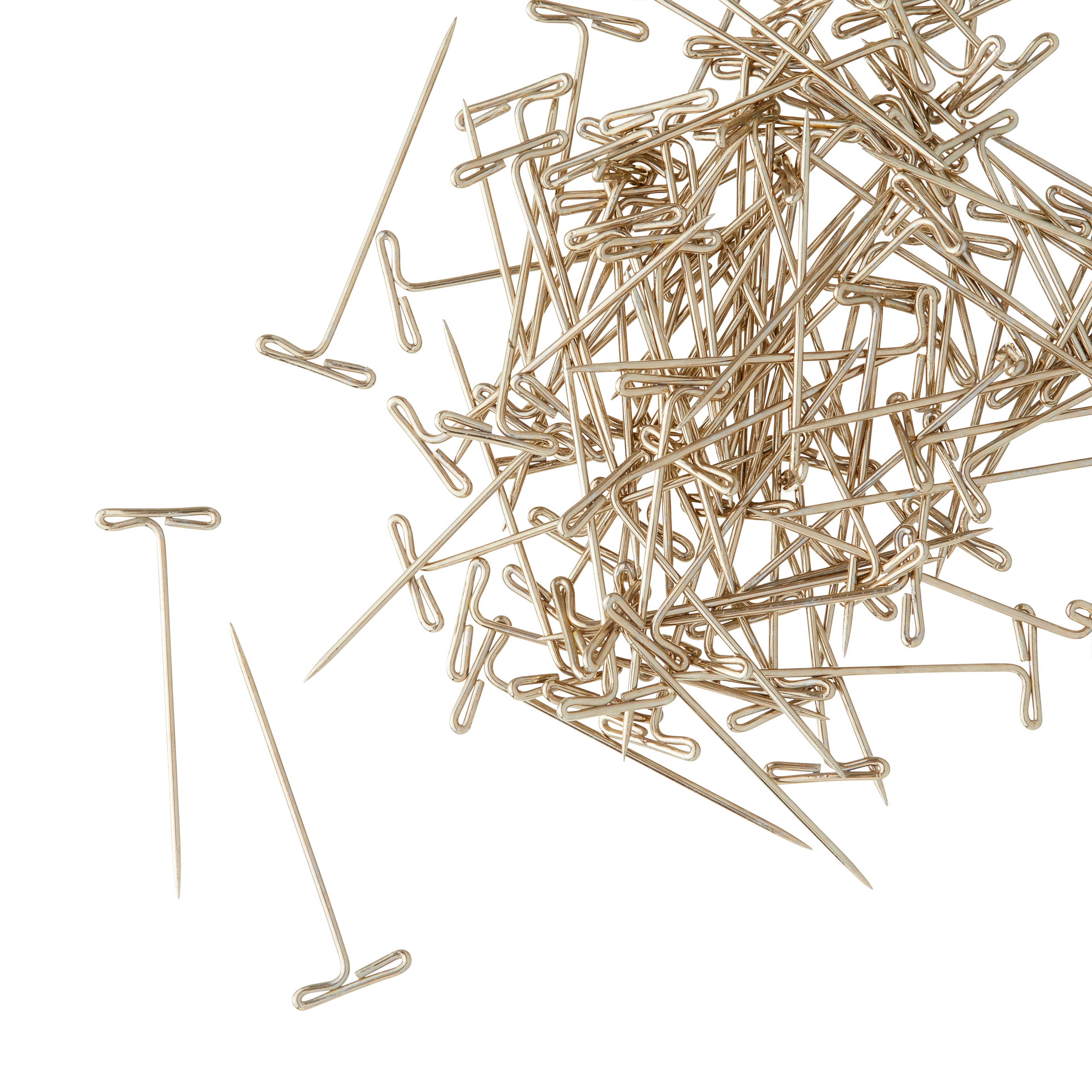 12 Packs: 100 ct. (1,200 total) 1.25" Quilter's T-Pins by Loops & Threads™