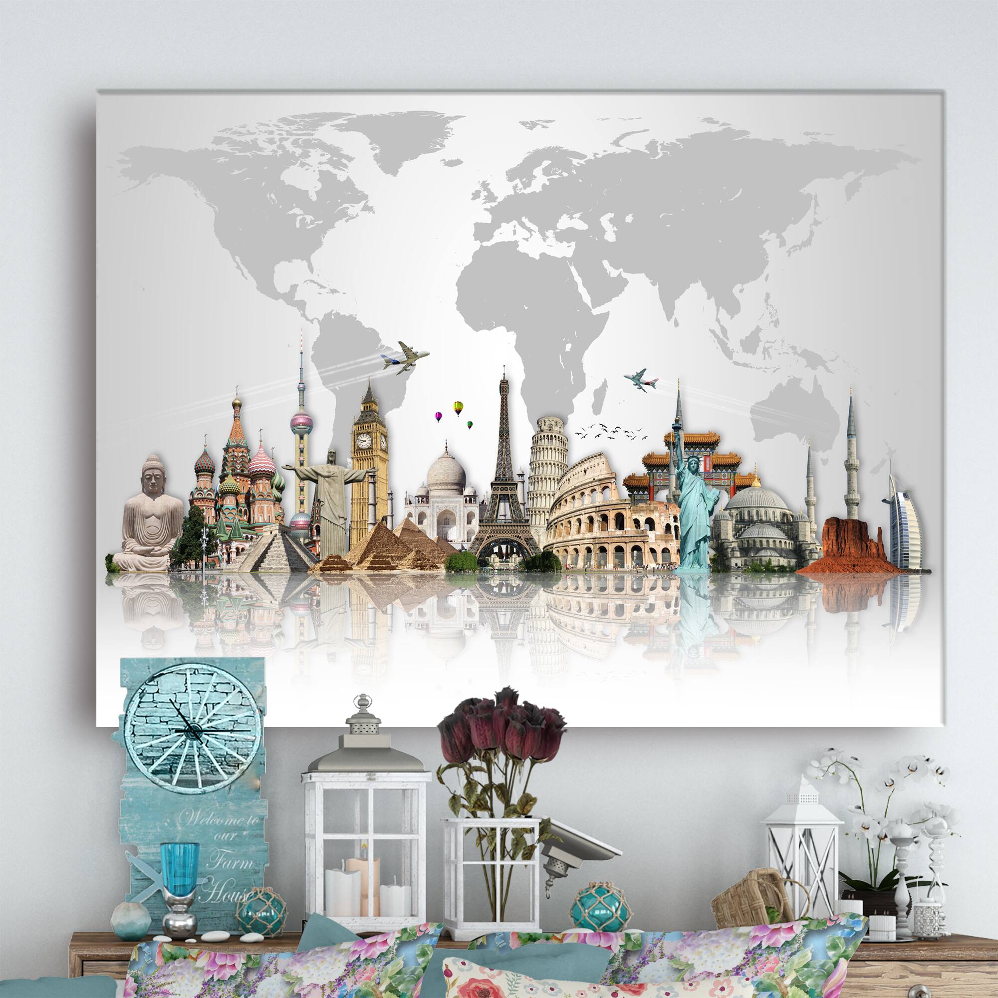 Designart - Famous Monuments Across World
